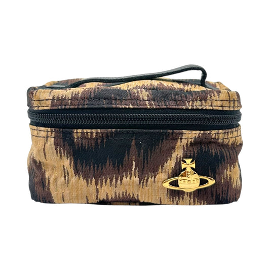 Vivienne Westwood Leopard Print Mini Vanity Bag
