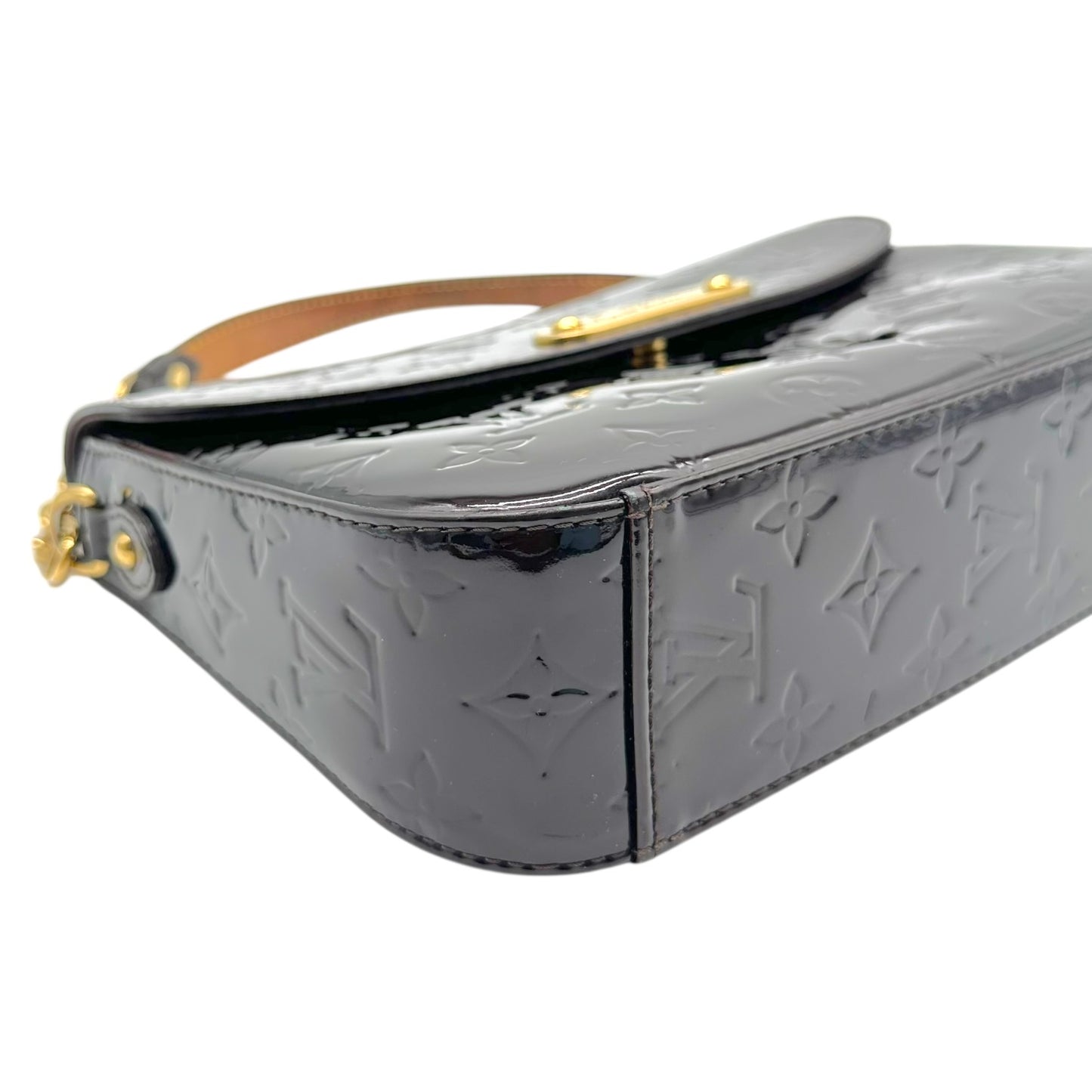 Louis Vuitton Burgundy Vernis Rodeo Drive Amarante Shoulder Bag