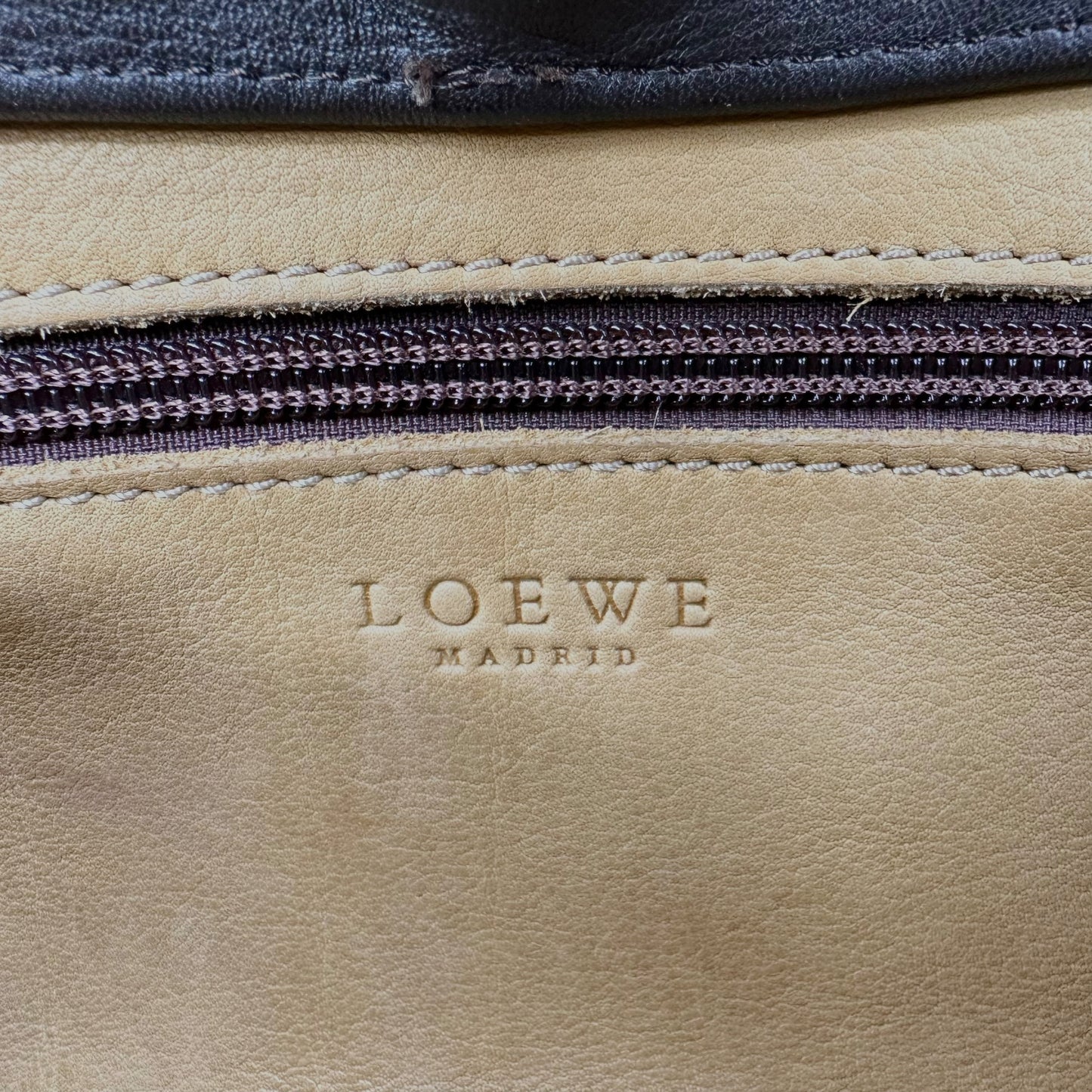 Loewe Tan Suede Shoulder Bag - Outfit Repeater