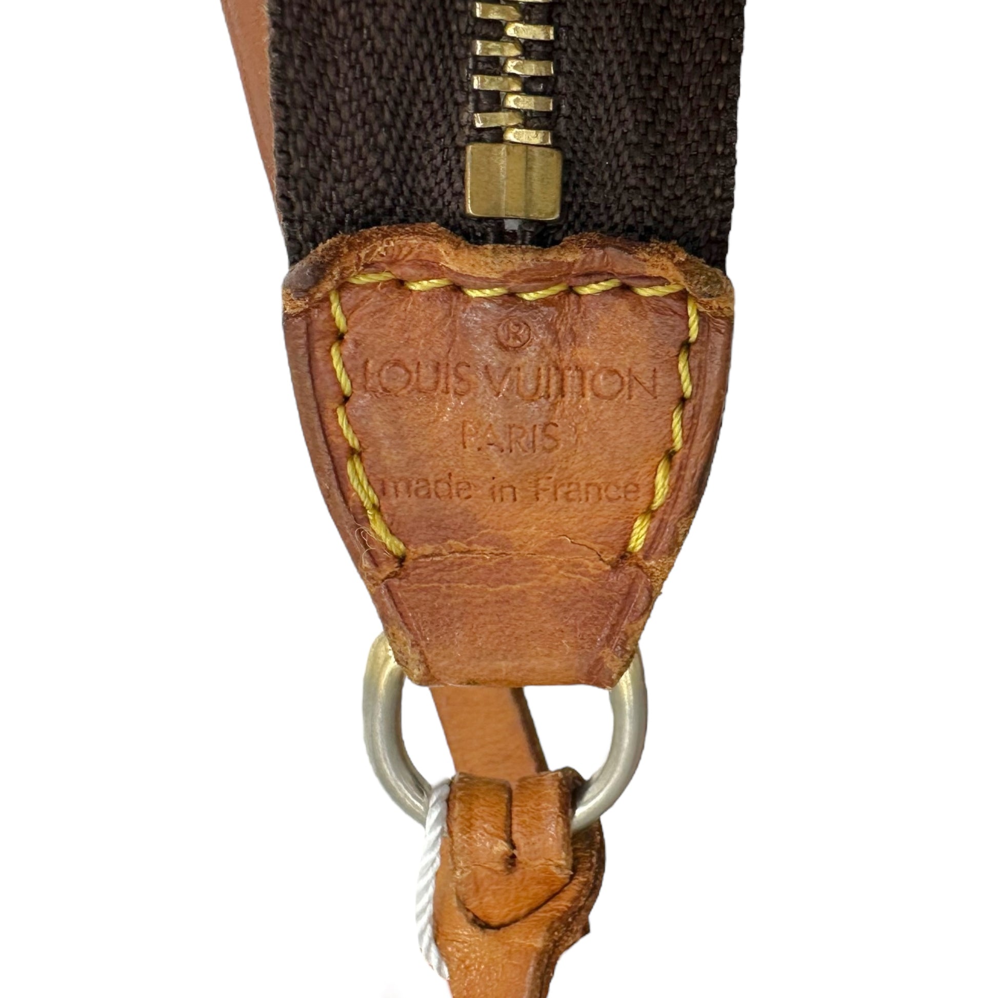 Louis Vuitton Brown Monogram Pochette Bag - Outfit Repeater