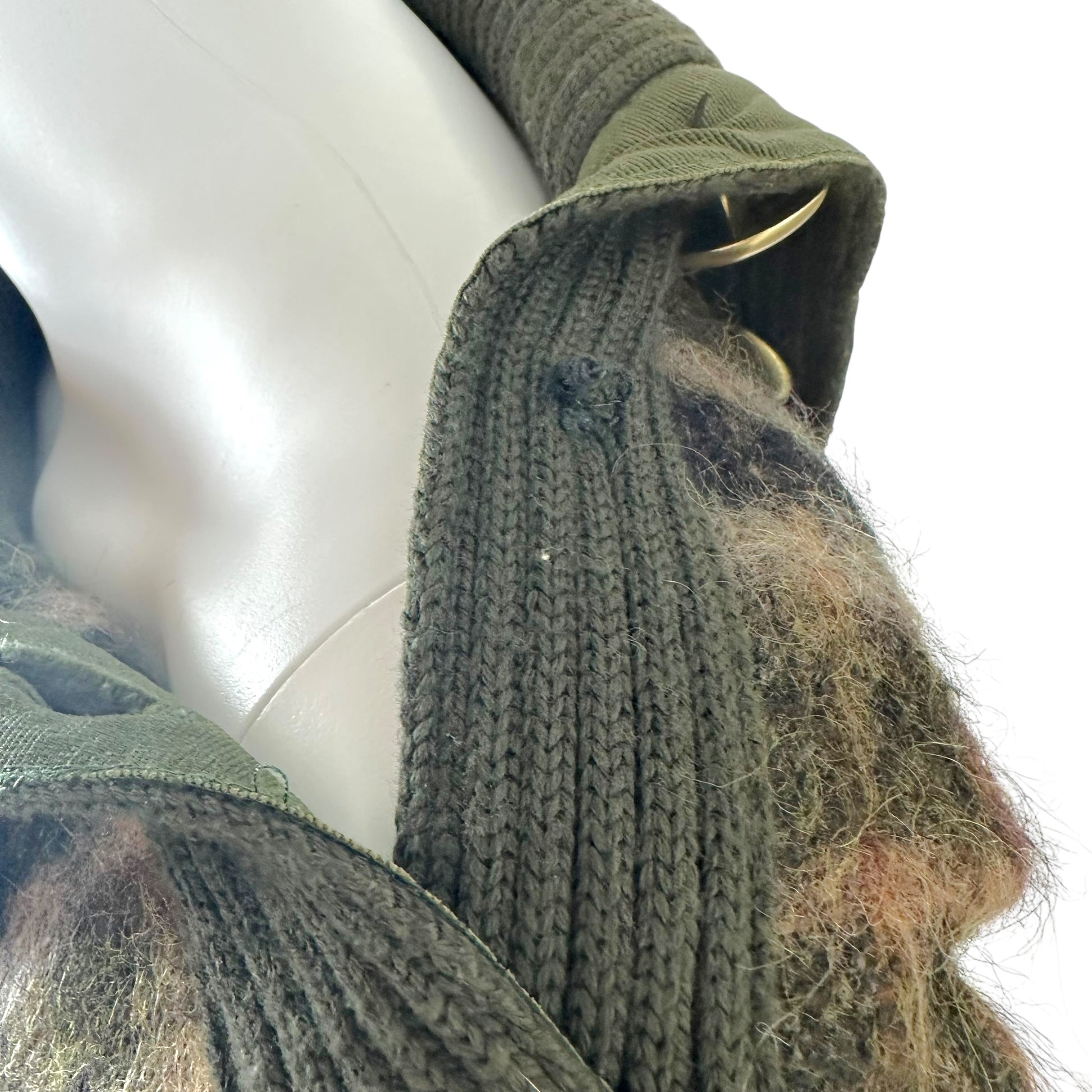 D&G Dolce & Gabbana Plaid Wool Poncho Top - Outfit Repeater