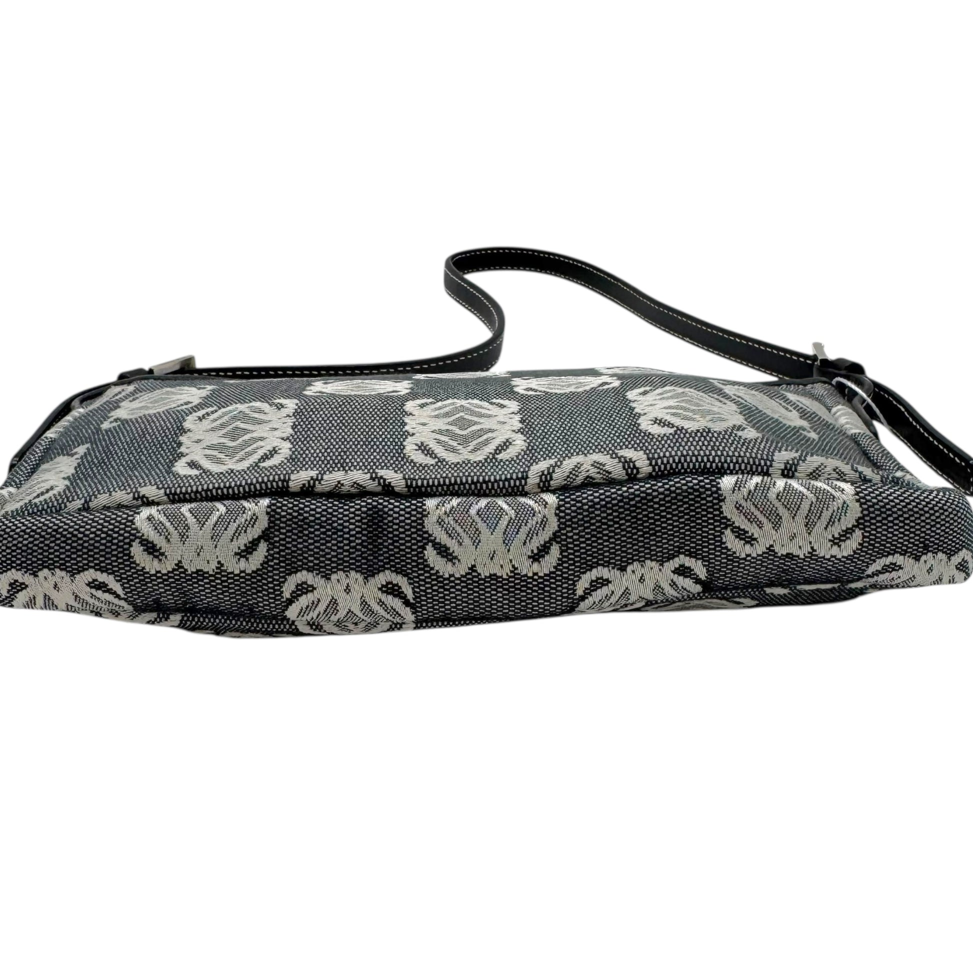 Loewe Navy Blue Anagram Monogram Pochette Bag - Outfit Repeater