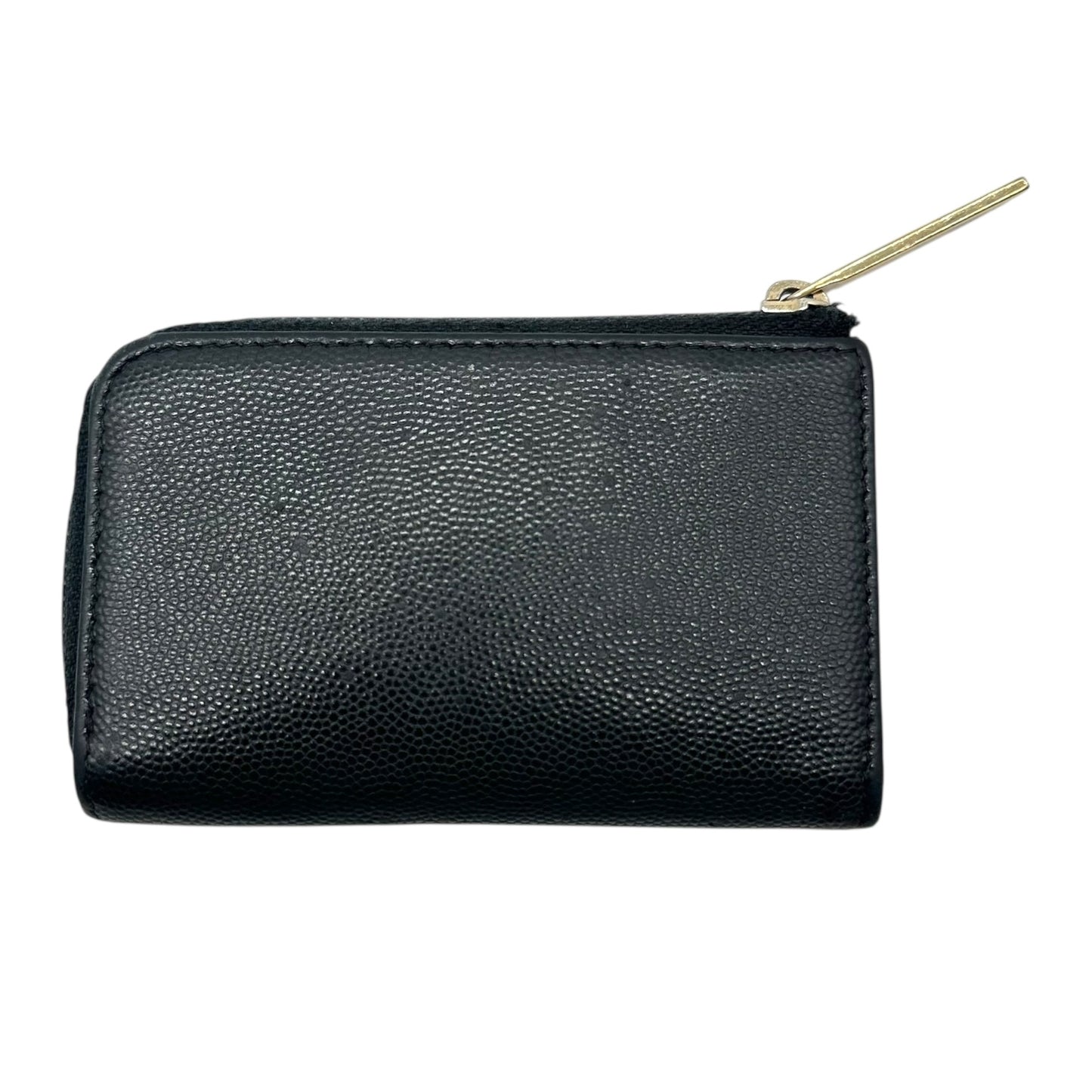 Chanel Black Caviar Contrast Stitch Key Pouch - Outfit Repeater