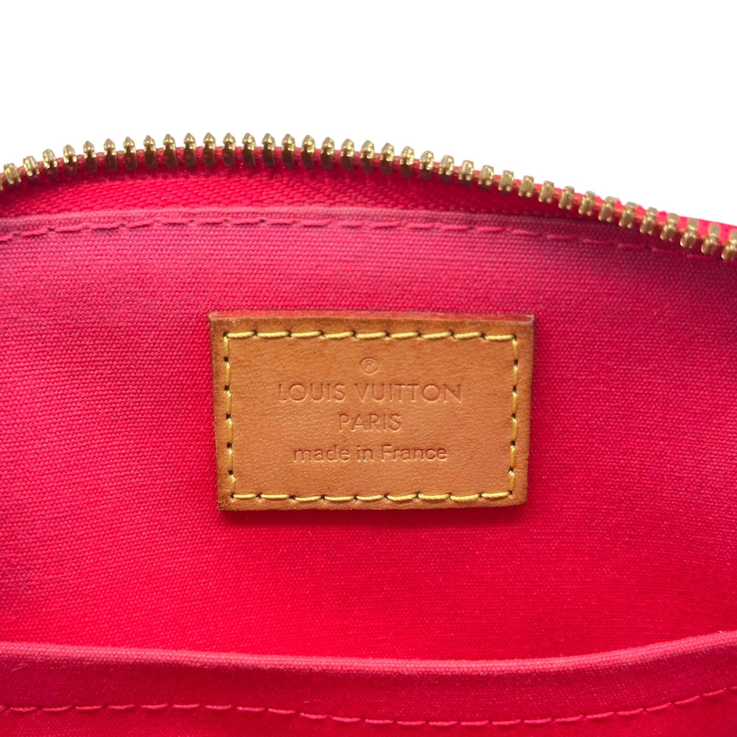 Louis Vuitton Hot Pink Vernis Patent Monogram Alma BB 2-Way Bag