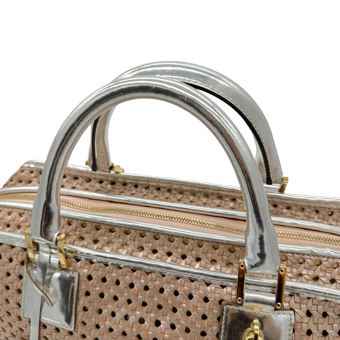 Loewe 2007 Special Edition Silver & Gold Amazona 36 Bag - Outfit Repeater
