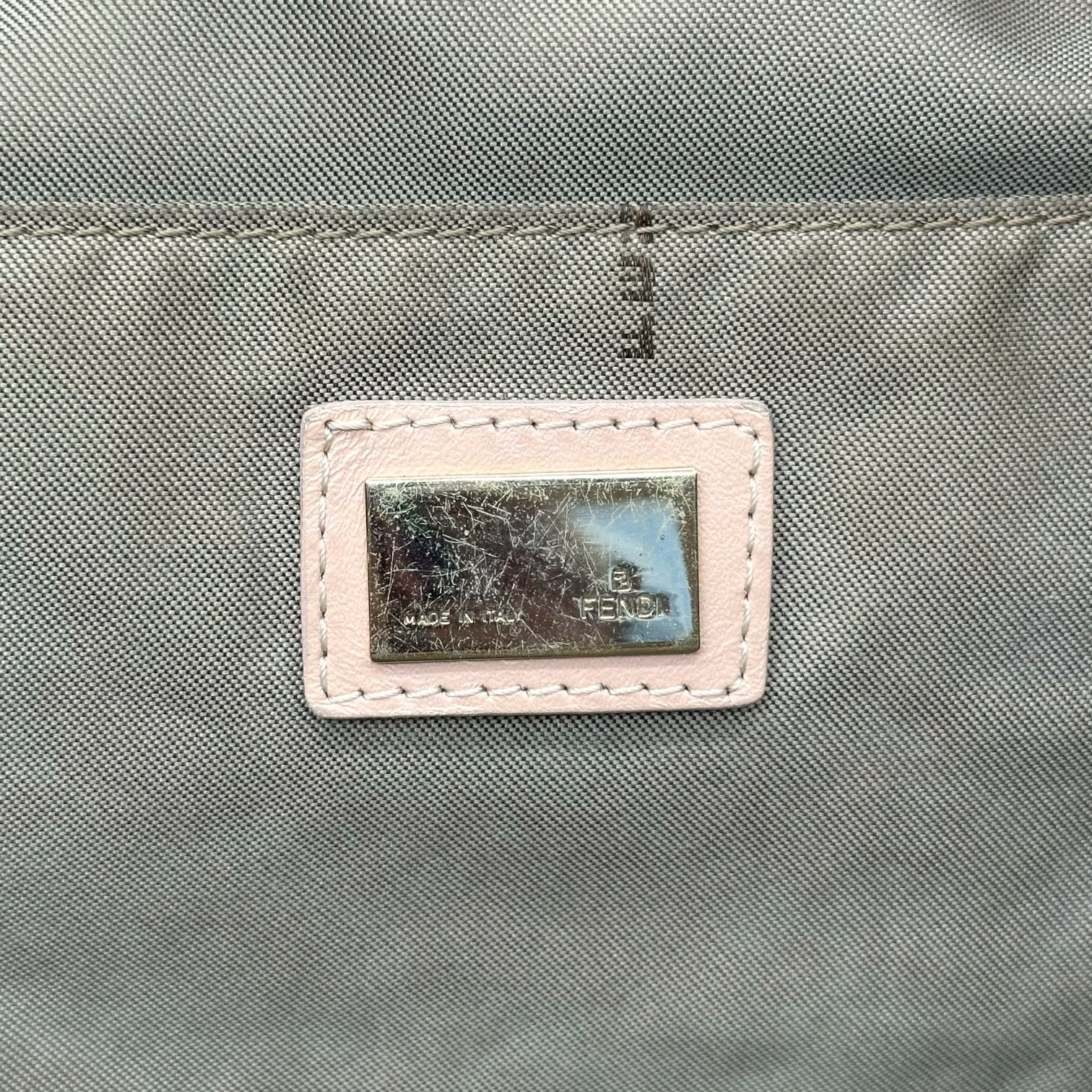 Fendi Pink Zucchino Monogram Top Handle Tote Bag - Outfit Repeater