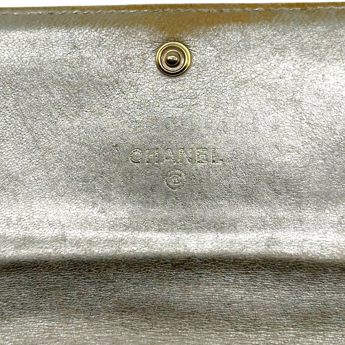 Chanel Denim Logo Wallet