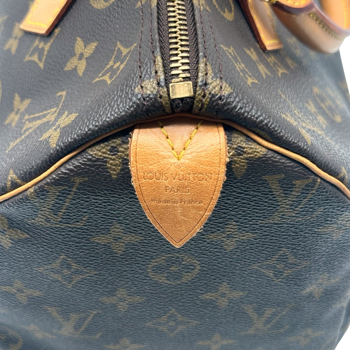 Louis Vuitton Speedy 35 Handbag Brown Monogram Canvas