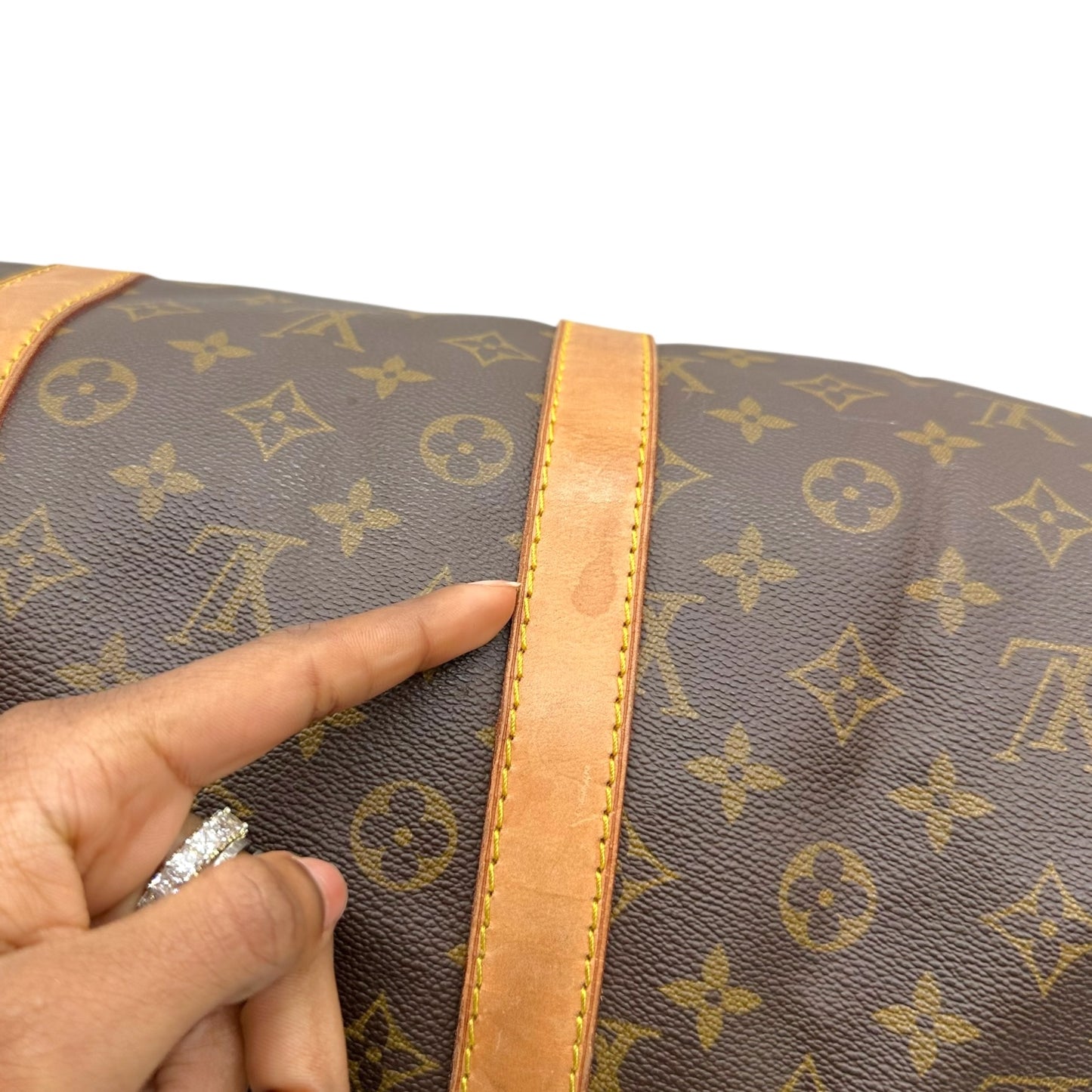 Louis Vuitton Classic Monogram Keepall 55 Duffle Bag - Outfit Repeater