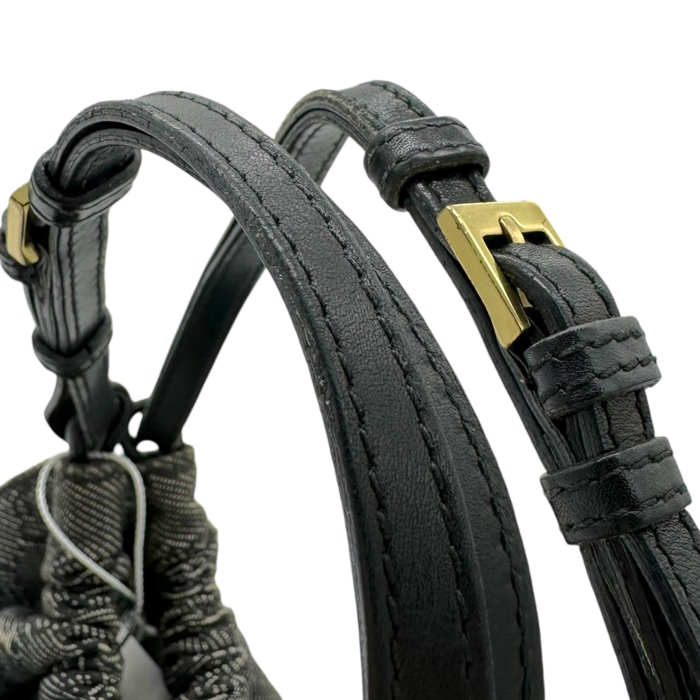 Gucci Gray Denim Monogram Bag - Outfit Repeater