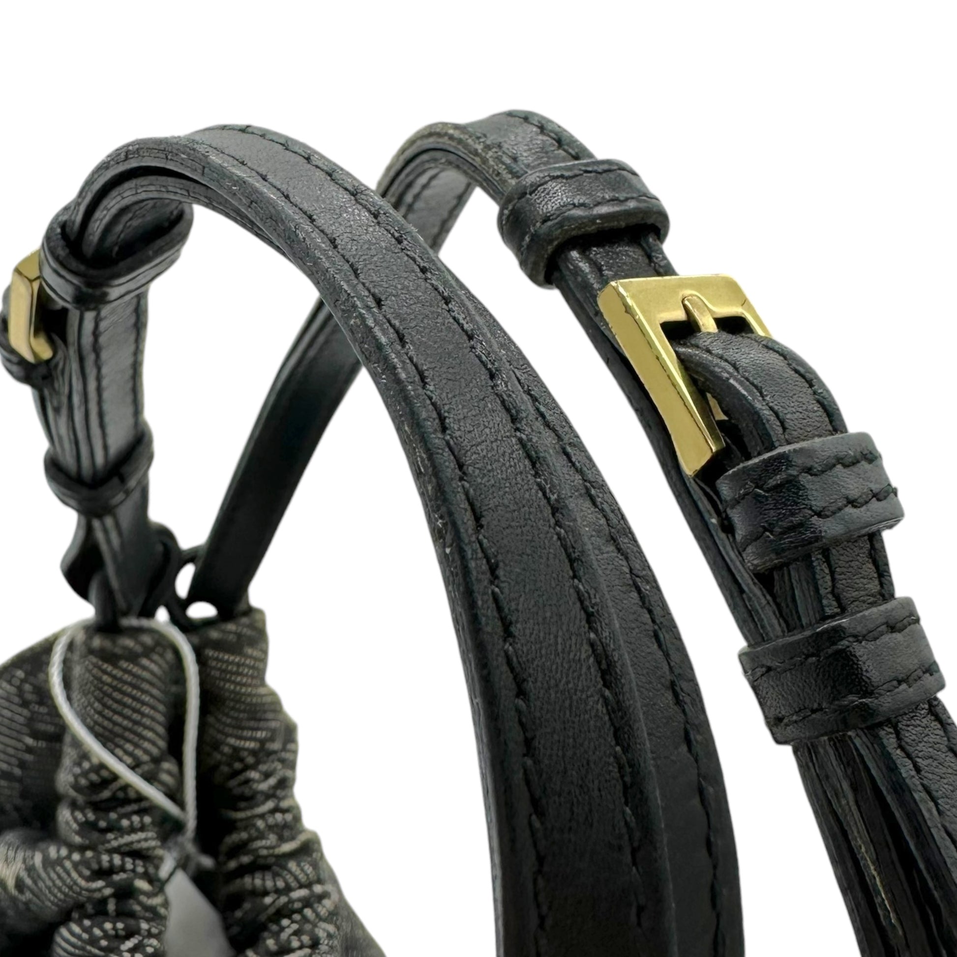 Gucci Gray Denim Monogram Bag - Outfit Repeater