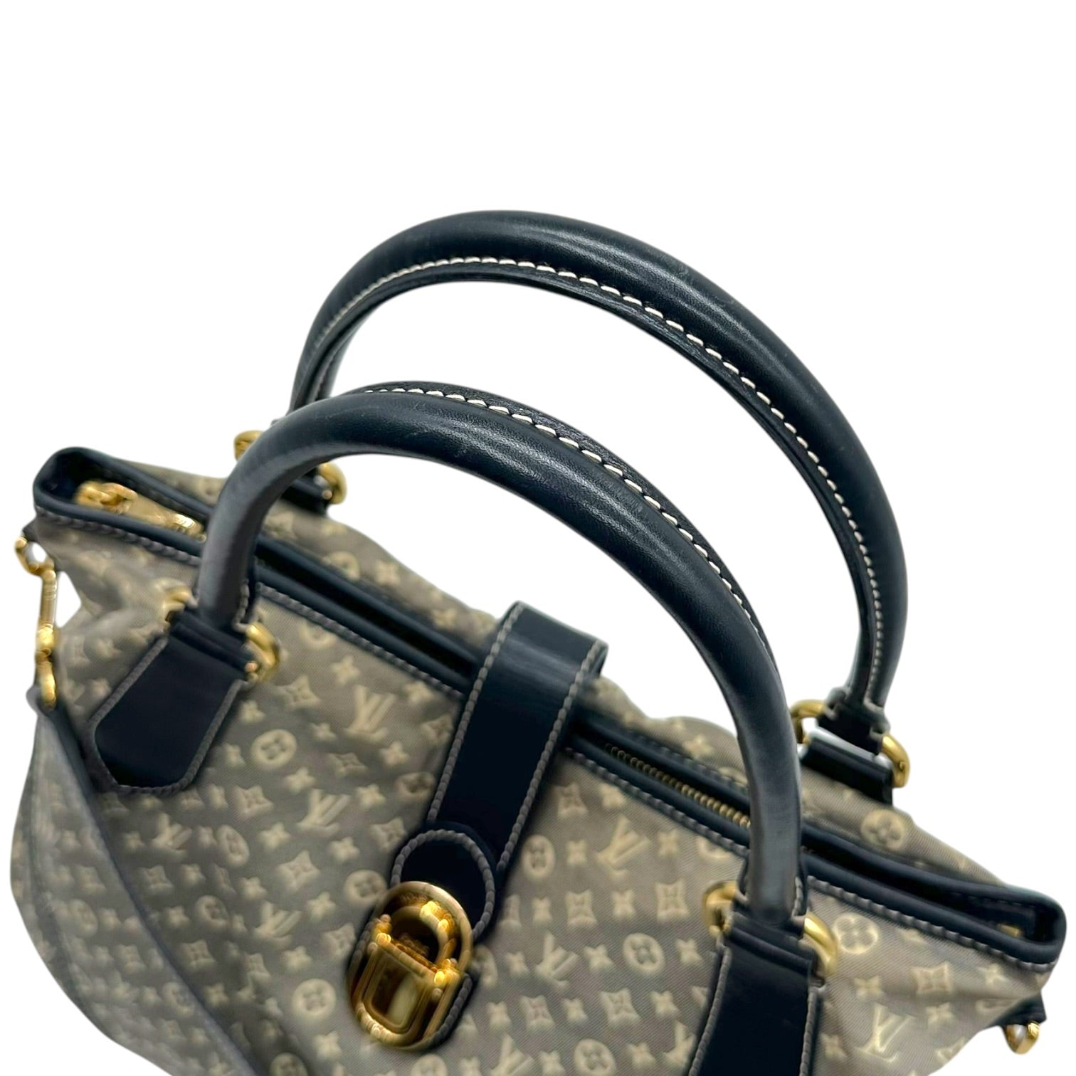 Louis Vuitton Navy Blue Monogram Tote Bag