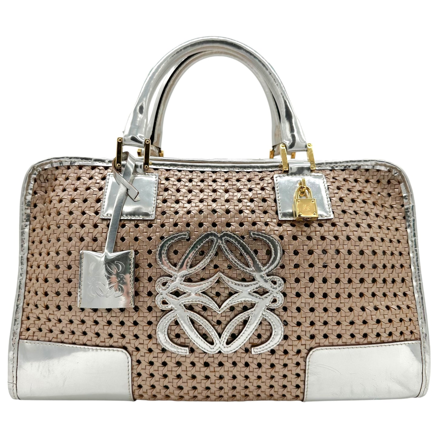 Loewe 2007 Special Edition Silver & Gold Amazona 36 Bag - Outfit Repeater