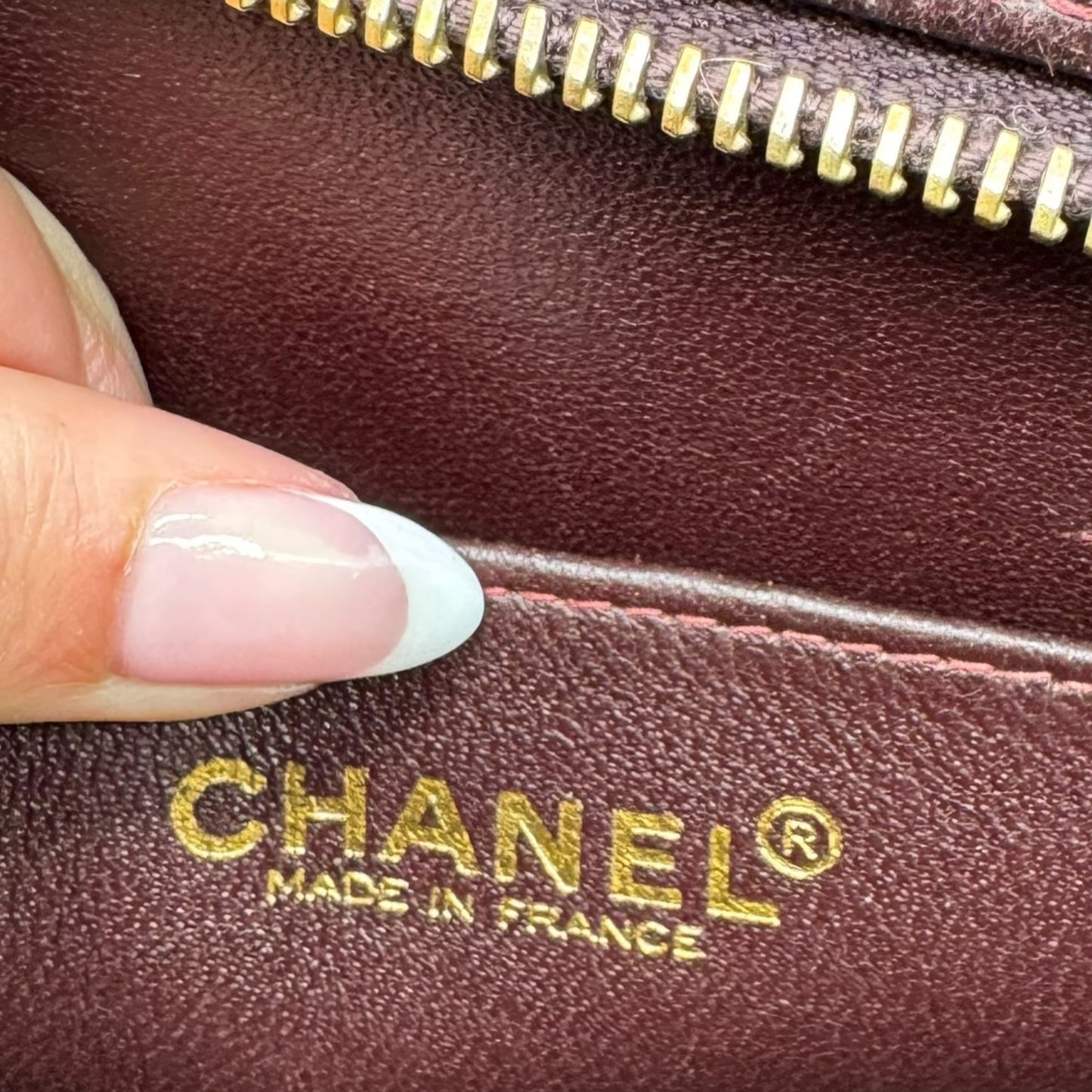 Chanel Burgundy Chocolate Bar Quilted Canvas & Leather Bowler Bag 2002-2003 - Outfit Repeater