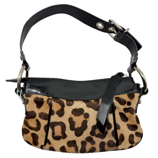 Dolce & Gabbana Leopard Print Ponyhair Mini Bag