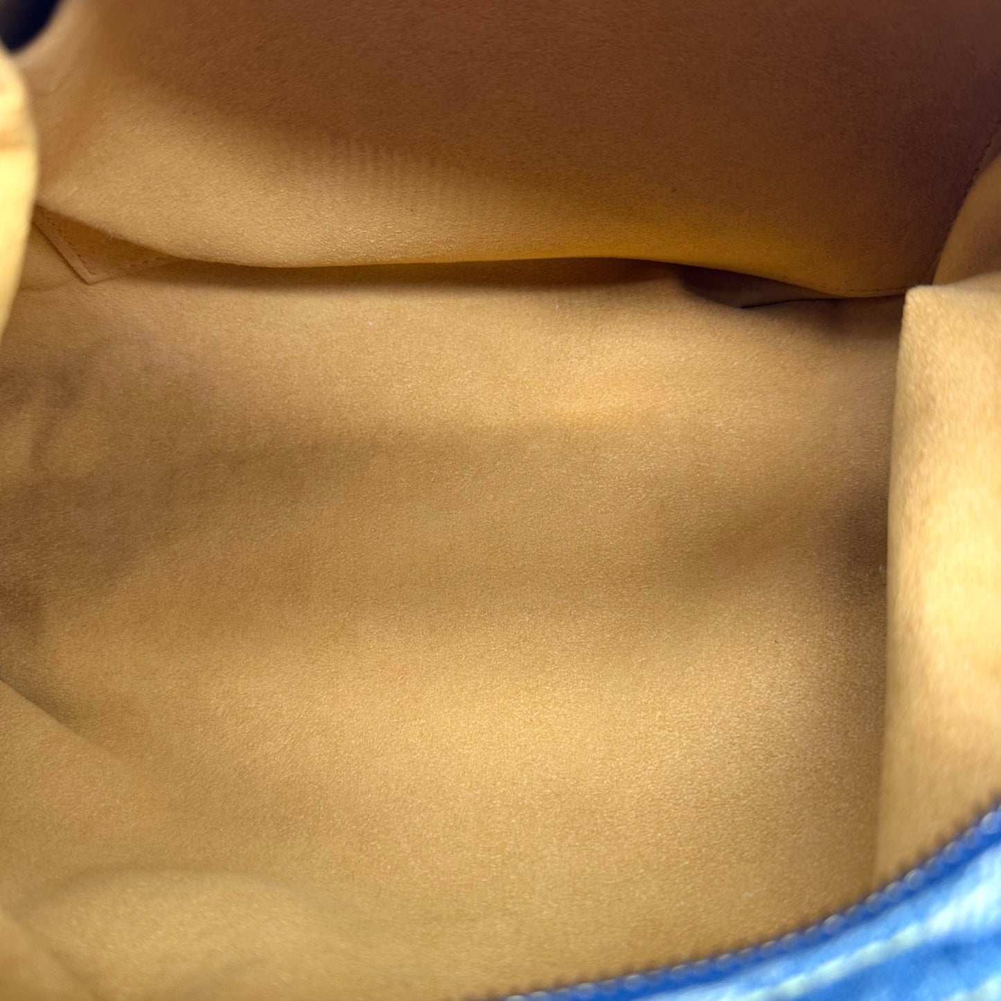 Louis Vuitton Blue Denim Monogram Baggy PM Shoulder Bag