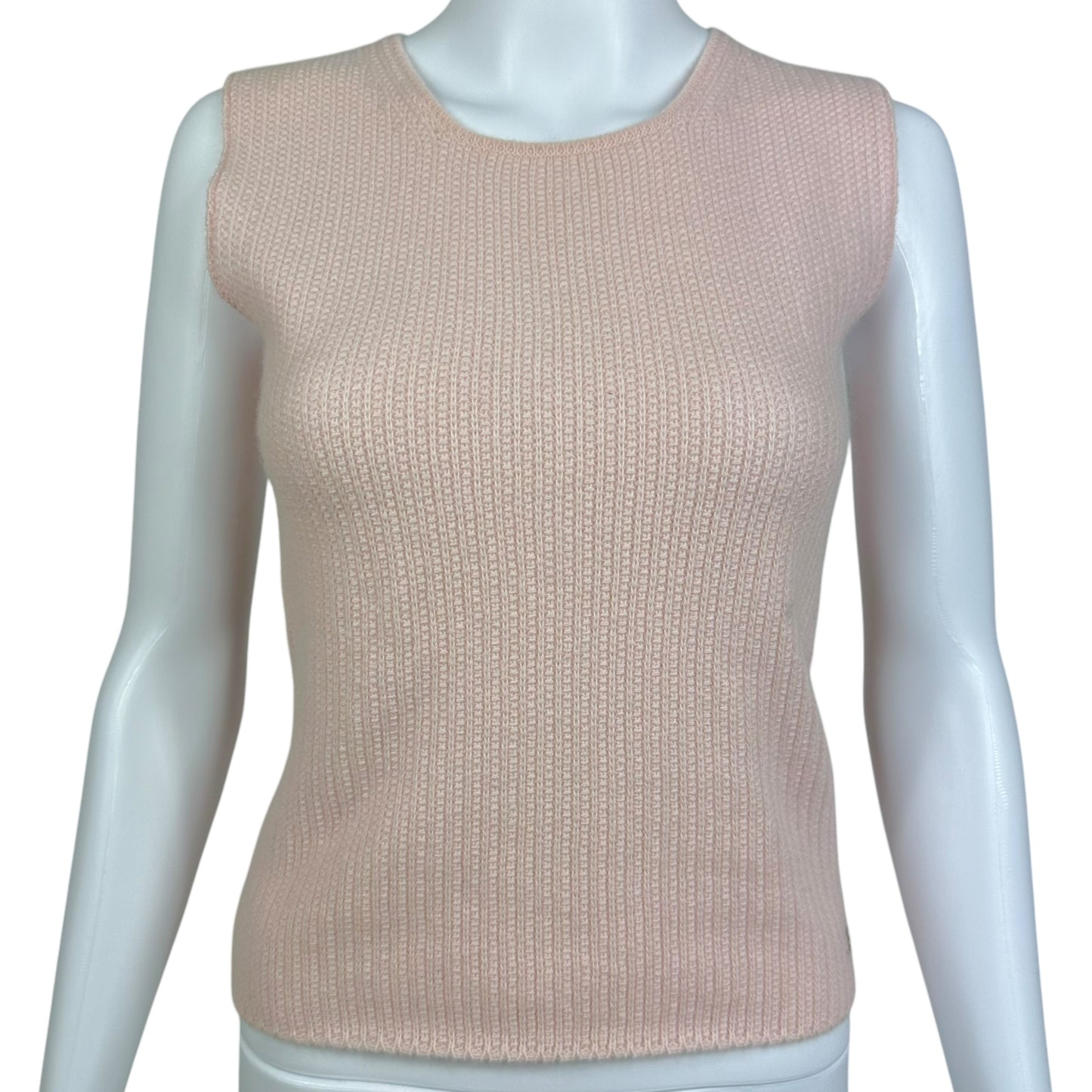 Chanel F/W 2000 Pink Cashmere Tank