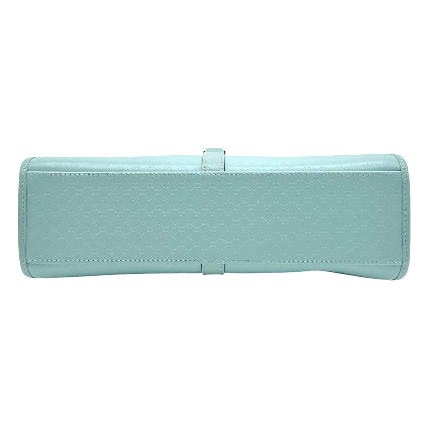 Gucci Mini Jackie Bag Light Blue Monogram Leather