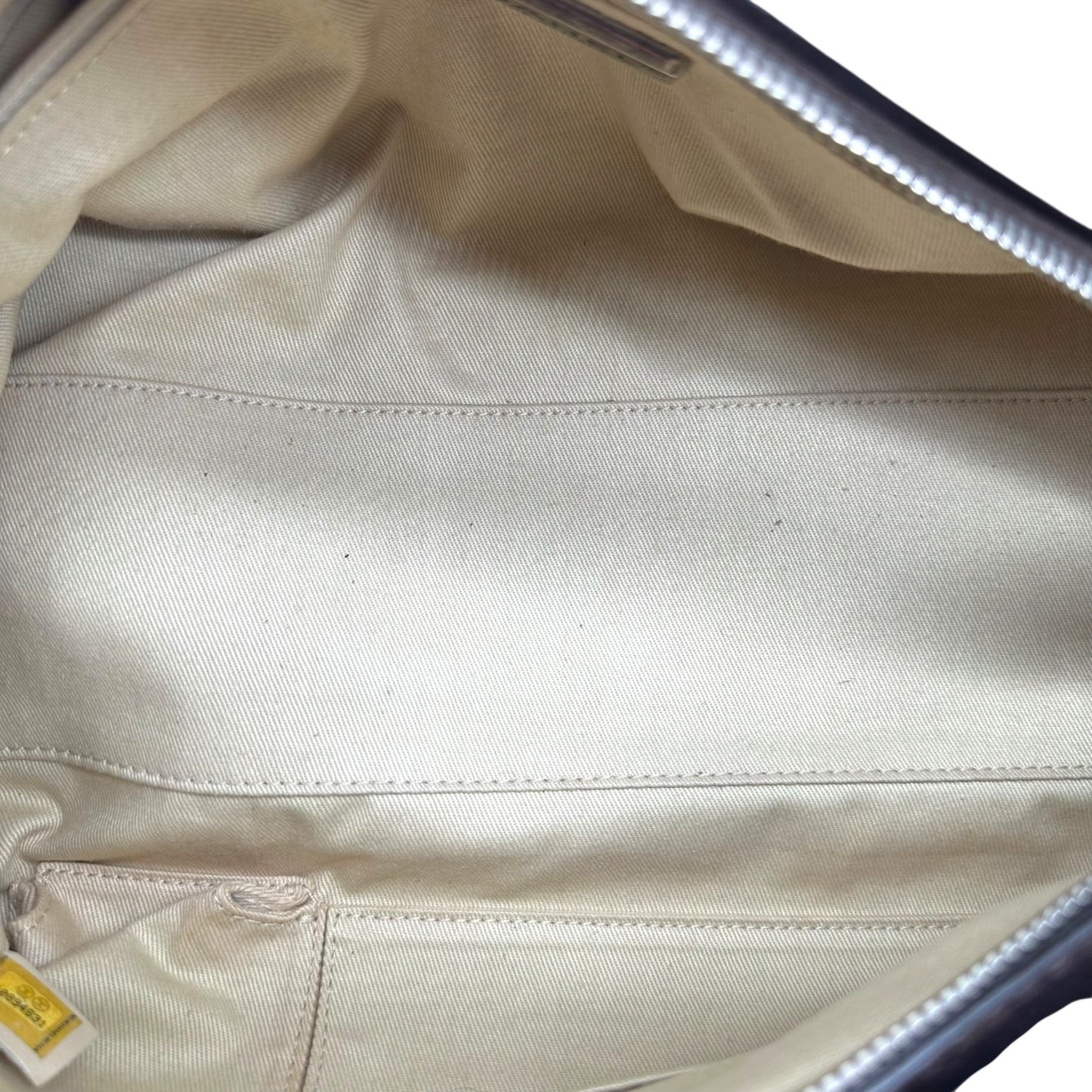 Chanel Brown Caviar Matelasse Bowler Bag 2005-06