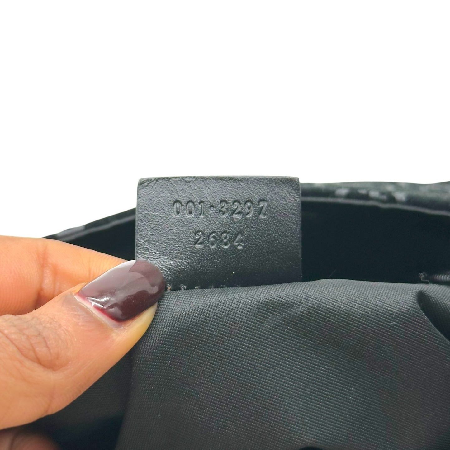 Gucci by Tom Ford Black Suede Monogram Metal Handle Hobo Bag