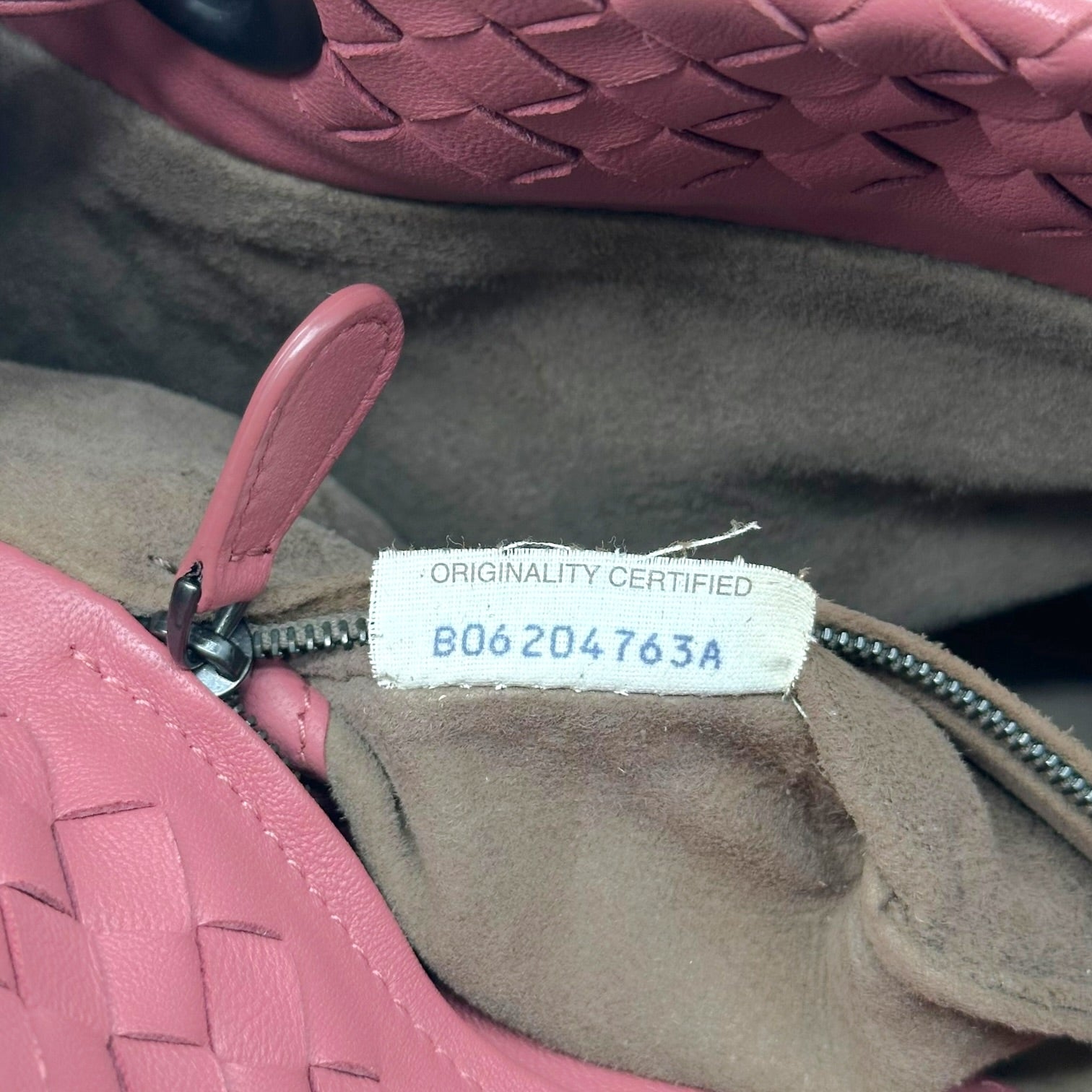 Bottega Veneta Small Tote Handbag Dusty Rose Pink