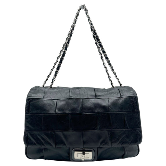 Chanel Black Lambskin Medium Flap Bag