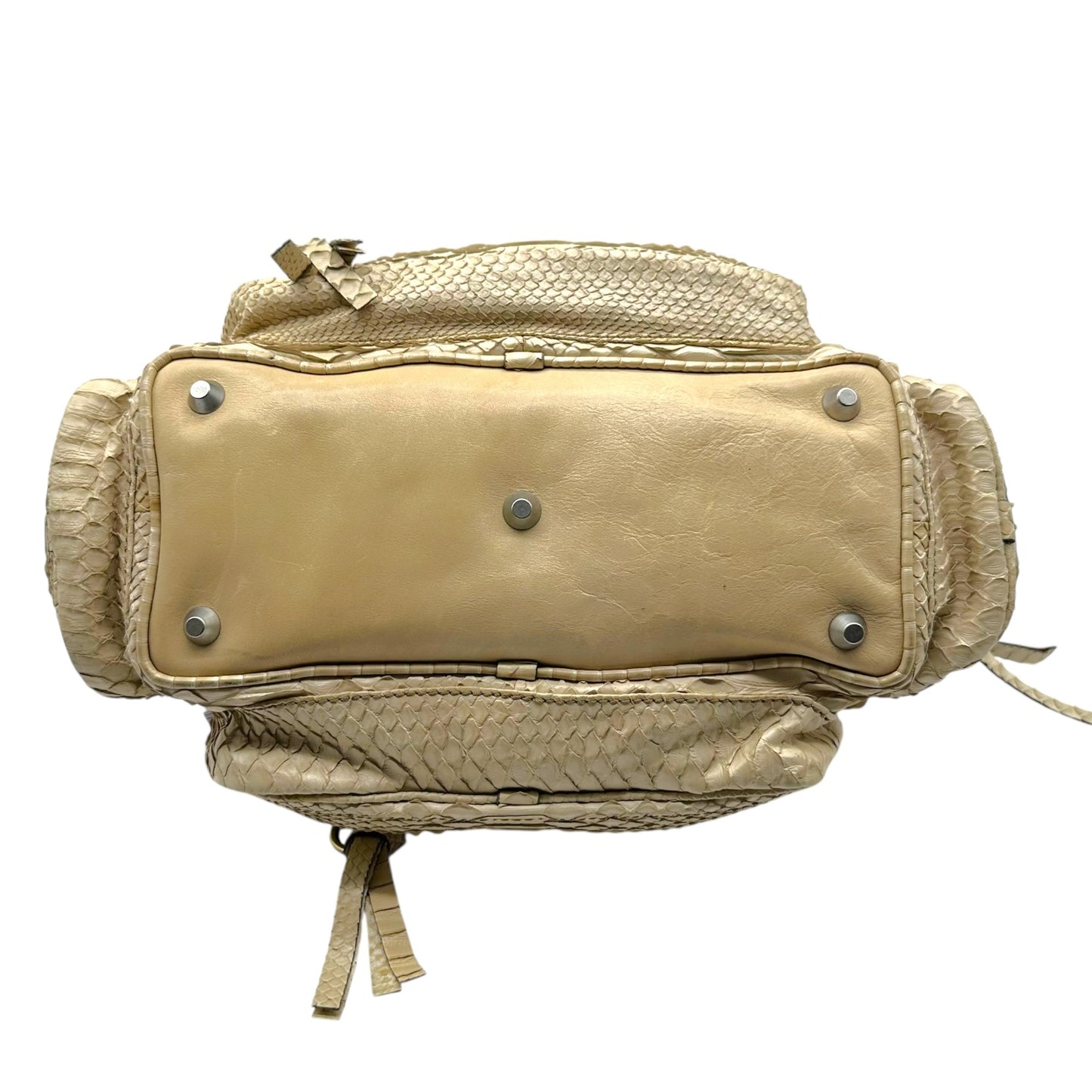 Chloe Ivory Python & Chain Link Large Betty Bag RARE