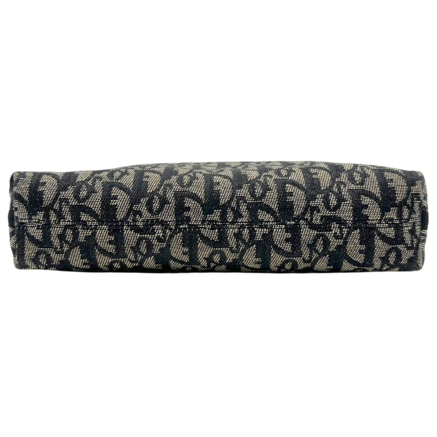 Christian Dior Black Trotter Monogram Shoulder Pochette Bag