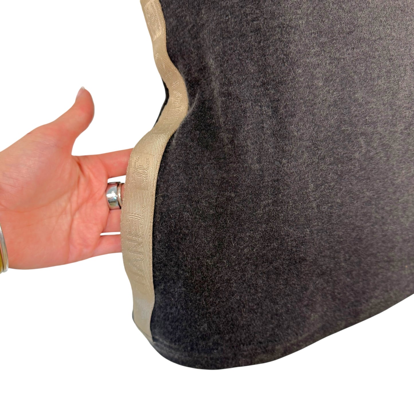 Chanel Sport Fall 2002 Gray Logo Side Tank - Outfit Repeater