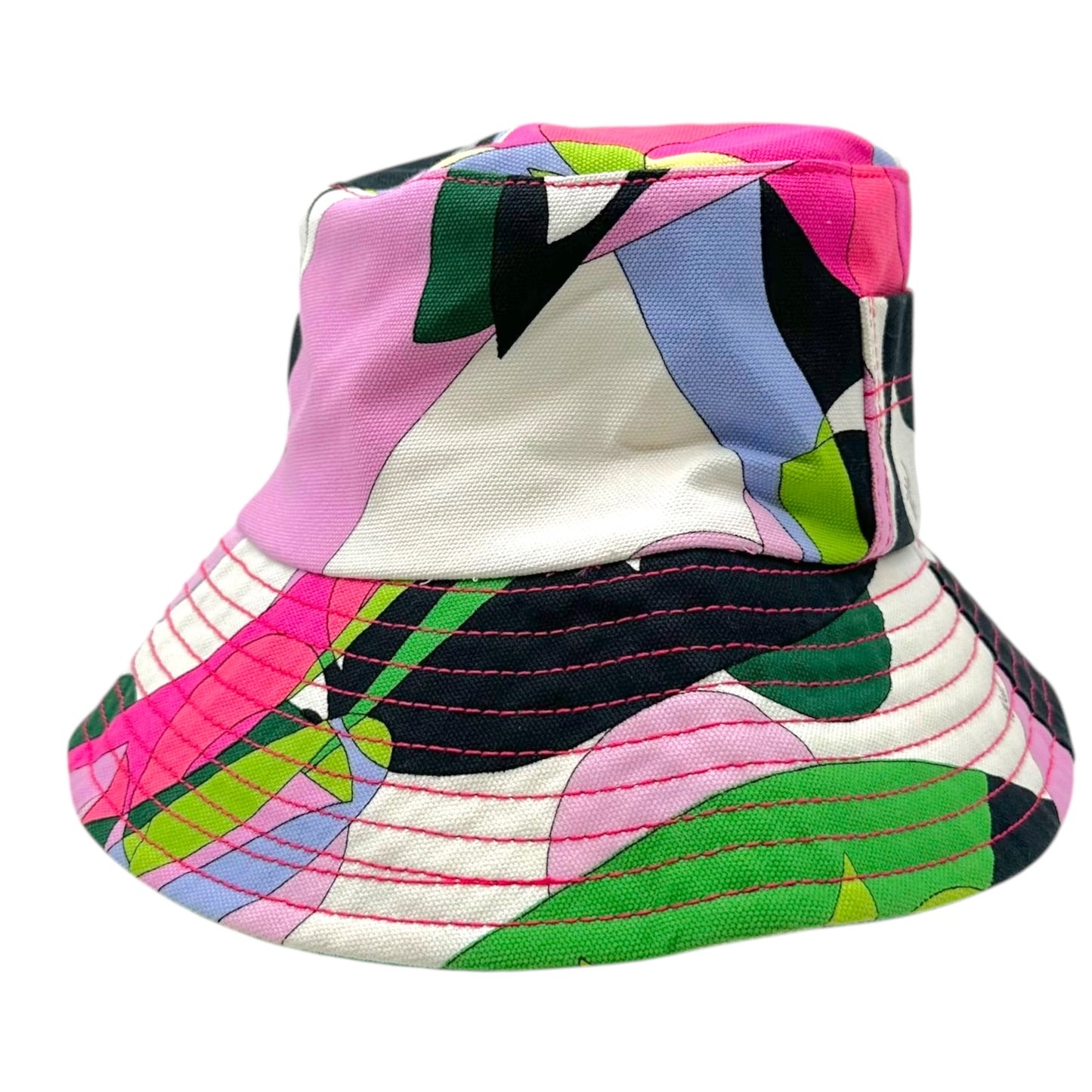 Emilio Pucci Multicolor Printed Cotton Bucket Hat