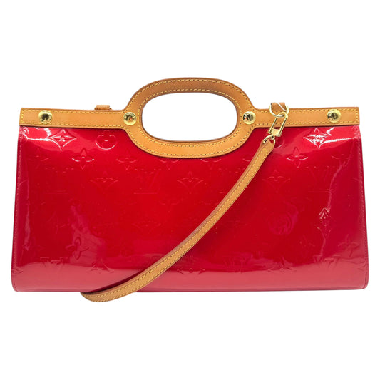 Louis Vuitton Red Vernis Roxbury Drive 2-Way Bag