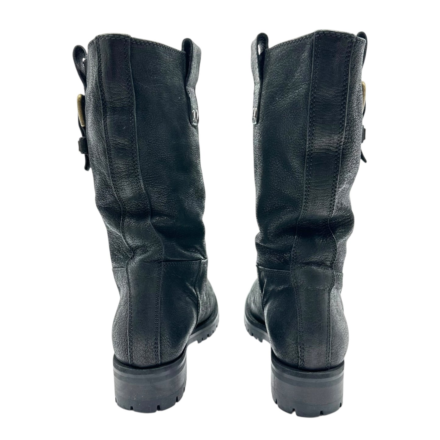 Dolce & Gabbana Black Biker Boots