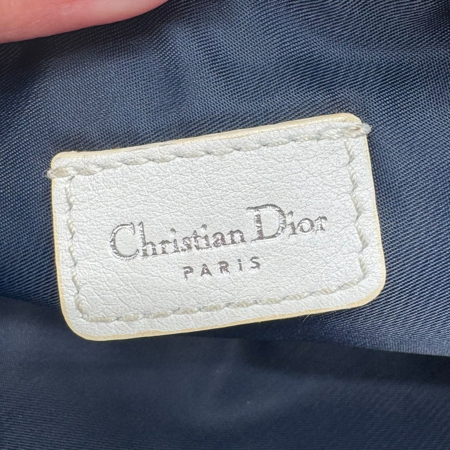 Christian Dior Navy Blue Trotter Monogram Fanny Pack Bag