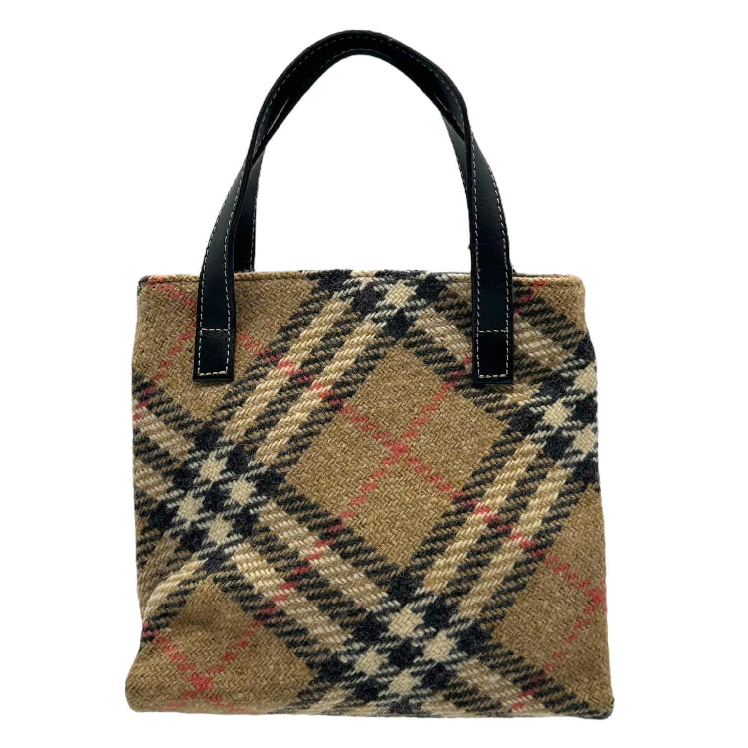 Burberry Nova Check Tweed Mini Bag NEW - Outfit Repeater