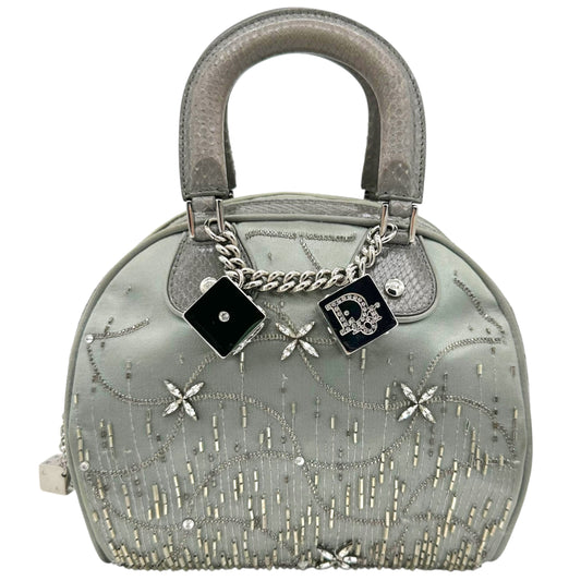 Christian Dior Limited Edition Beaded Gambler Dice Bag