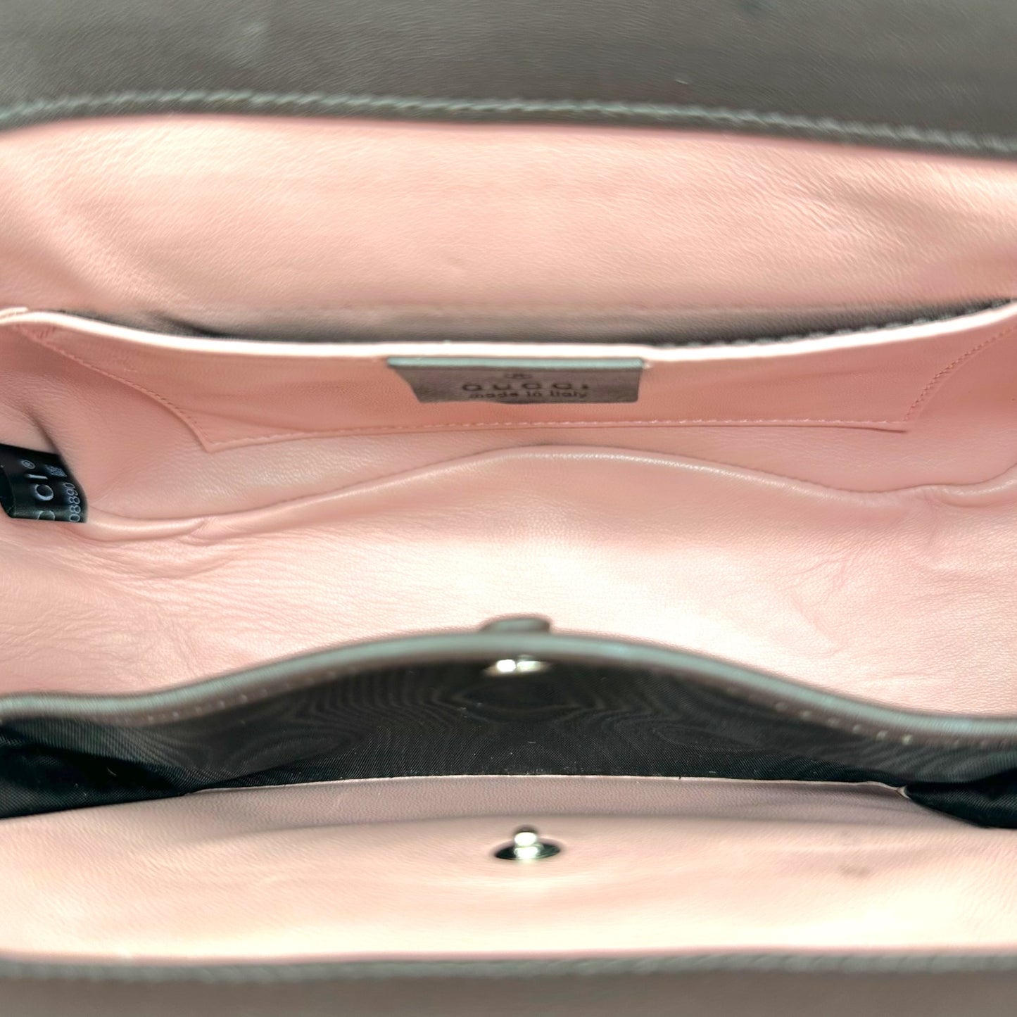 Gucci Python Bamboo Top Handle Lady Lock Bag