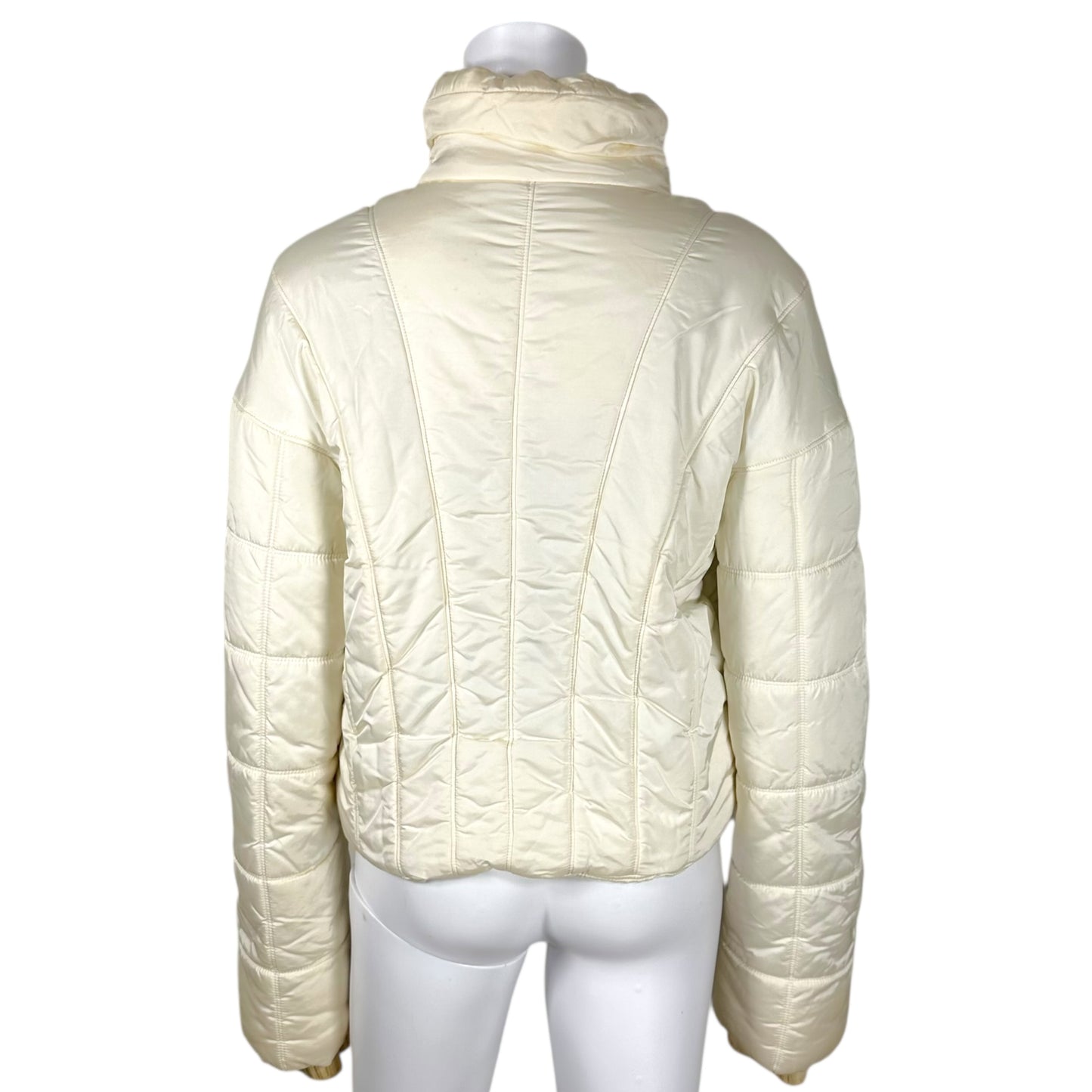 Chanel Sport Identification Autumn 2000 White Logo Puffer Coat
