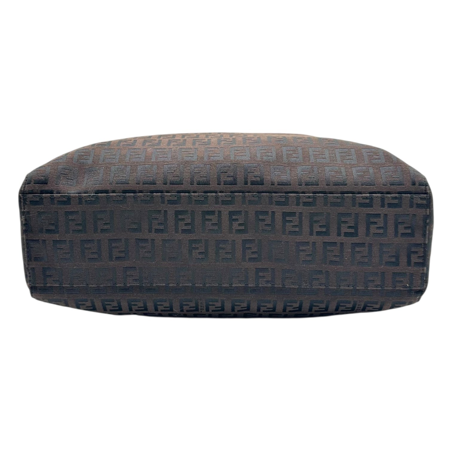 Fendi Brown & Black Zucchino Monogram Small Tote Bag - Outfit Repeater