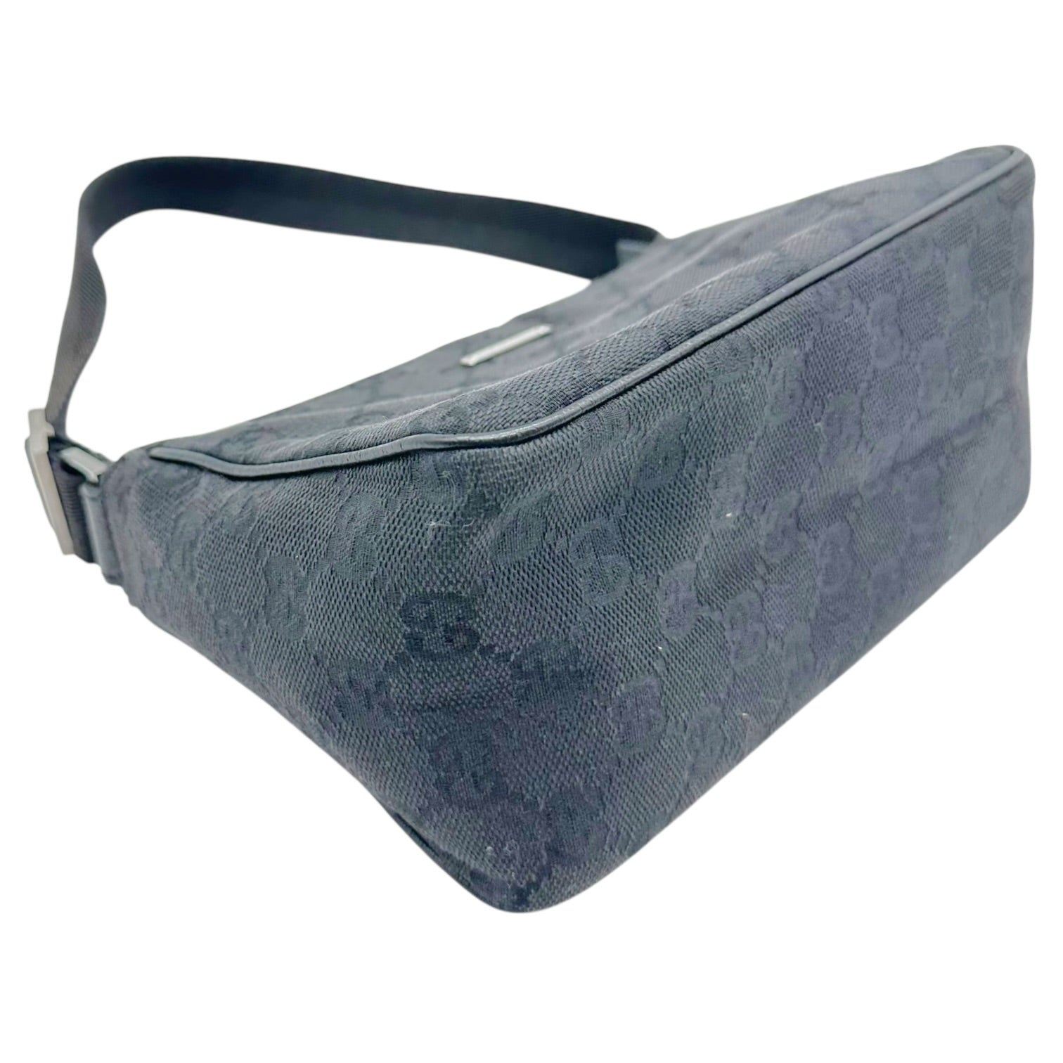 Gucci Mini Pochette Bag Black Monogram Canvas