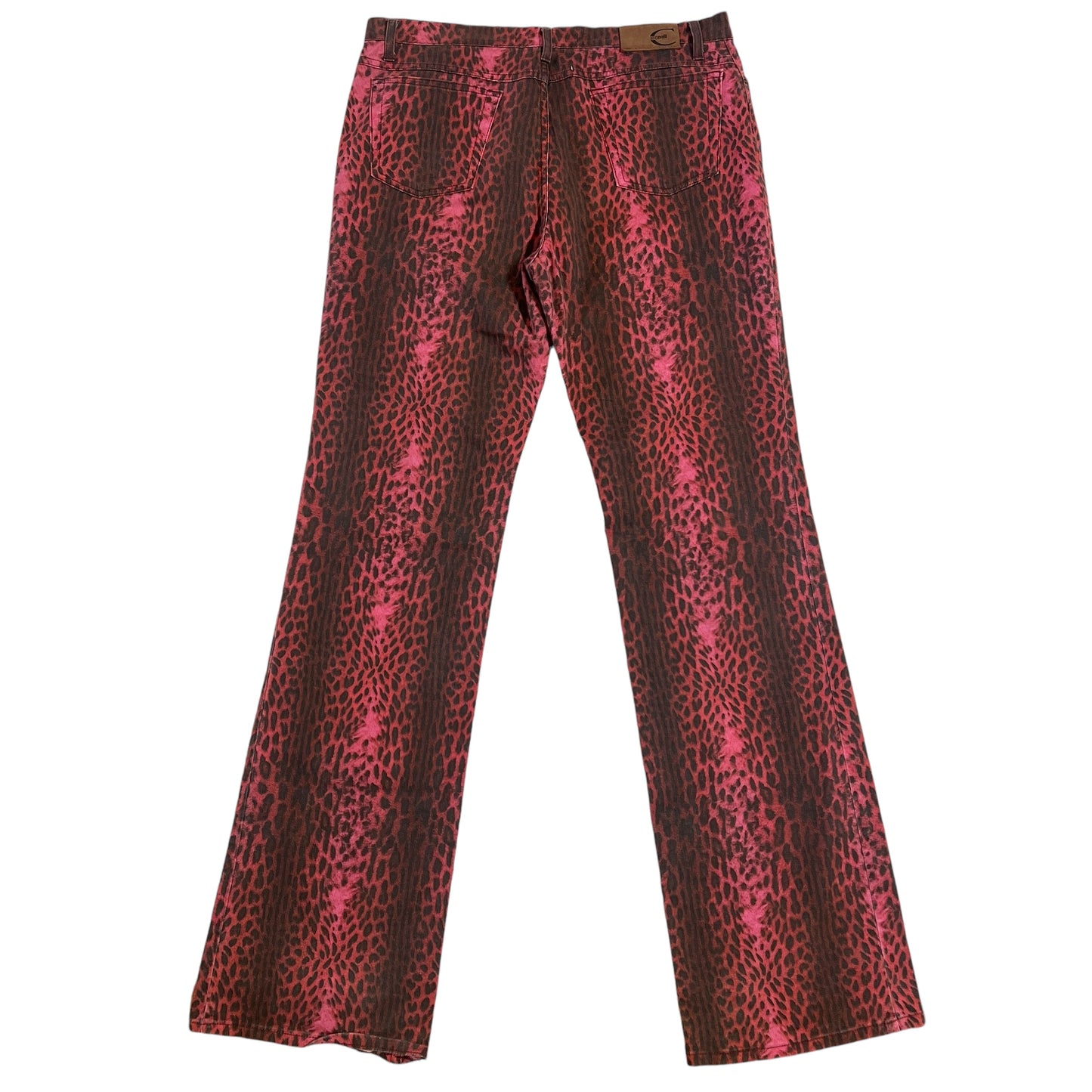 Just Cavalli by Roberto Cavalli Pink Leopard Printed Jeans