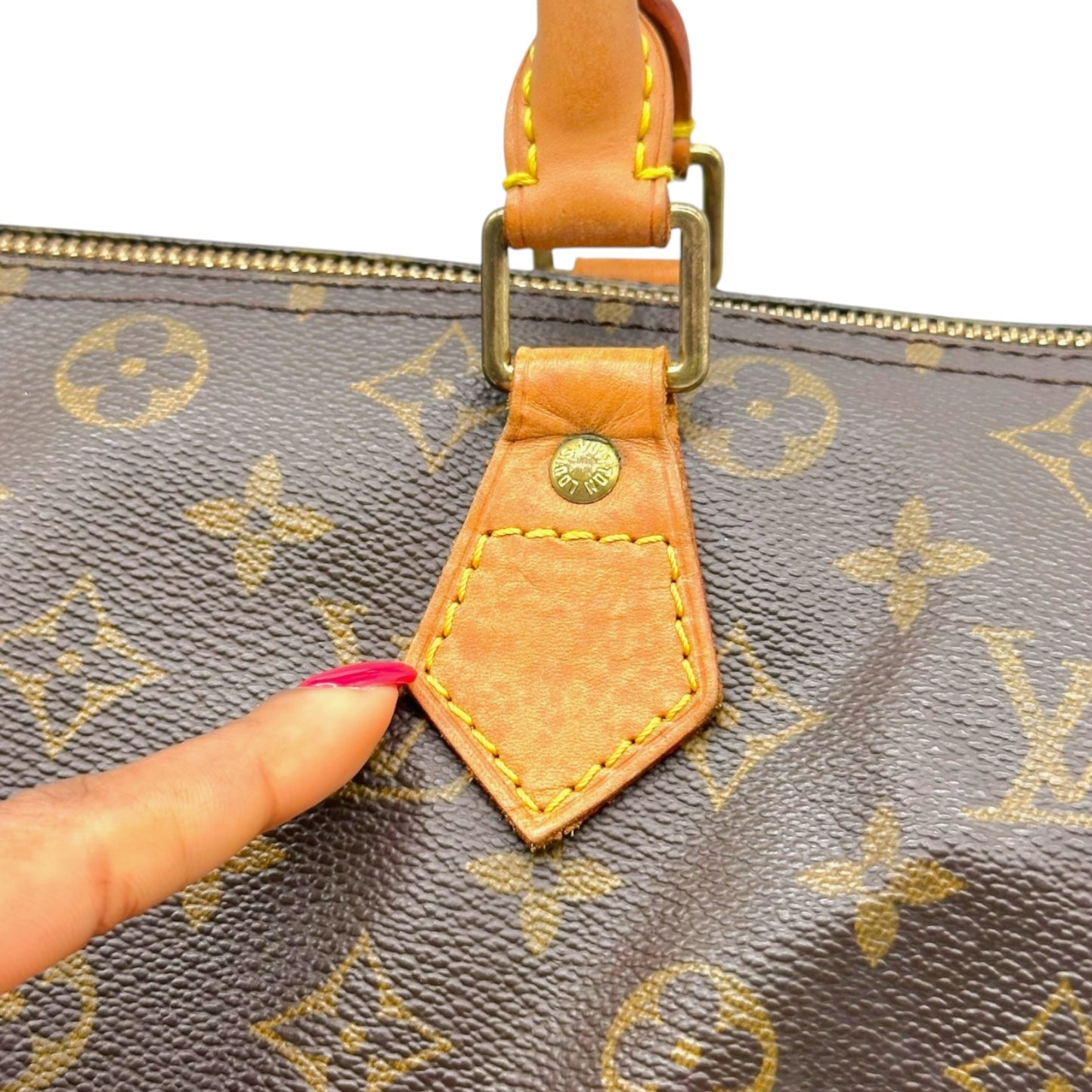 Louis Vuitton Classic Monogram Speedy 30 Handbag
