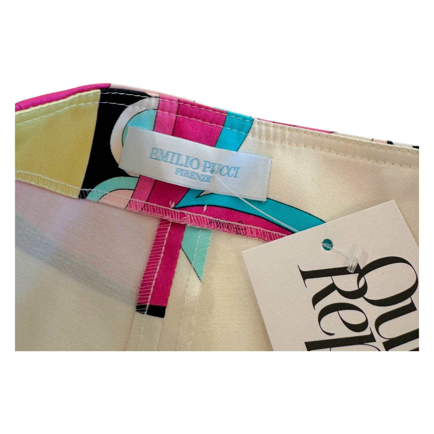 Emilio Pucci Multicolor Printed Capri Pants