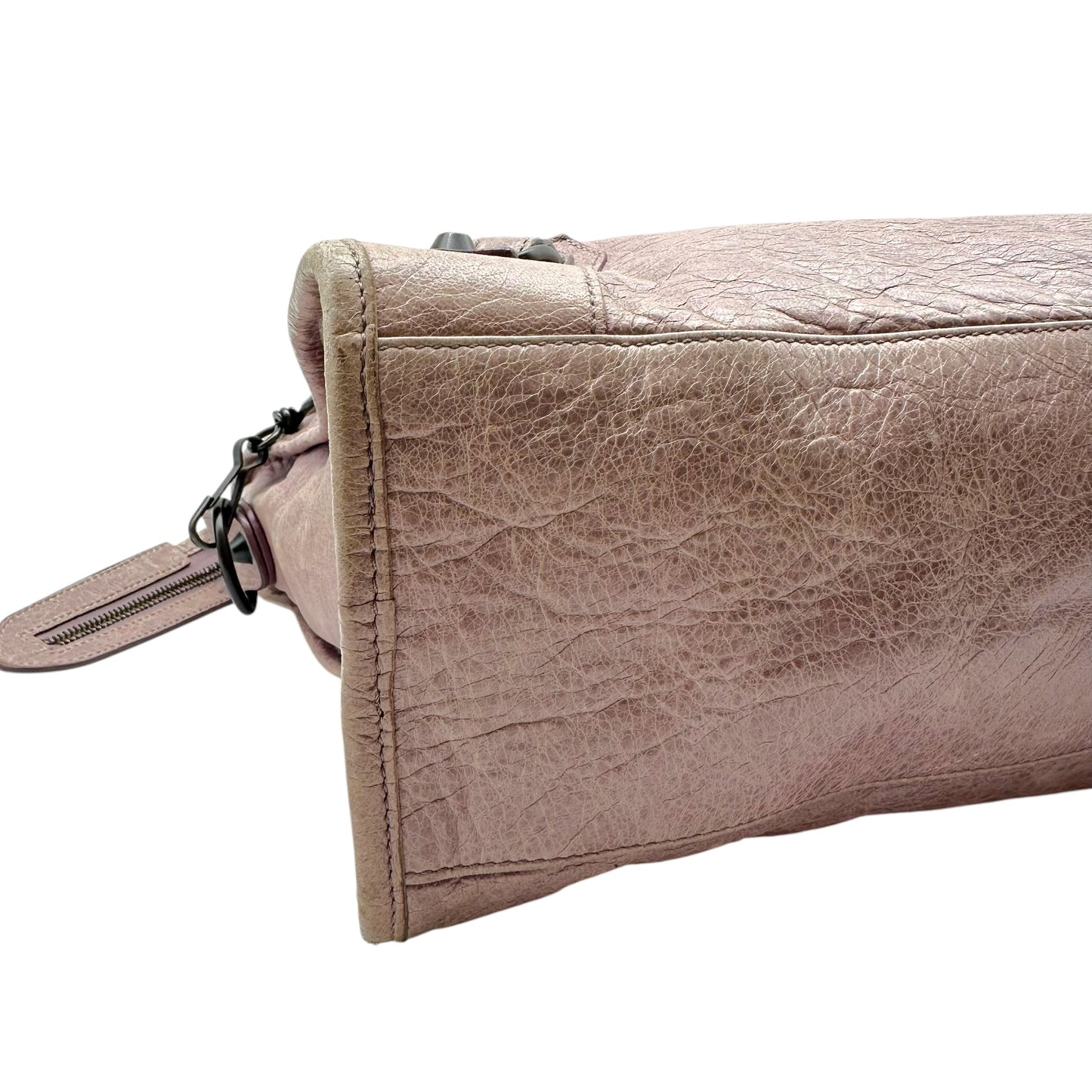 Balenciaga Lavender Leather 2-Way City Bag