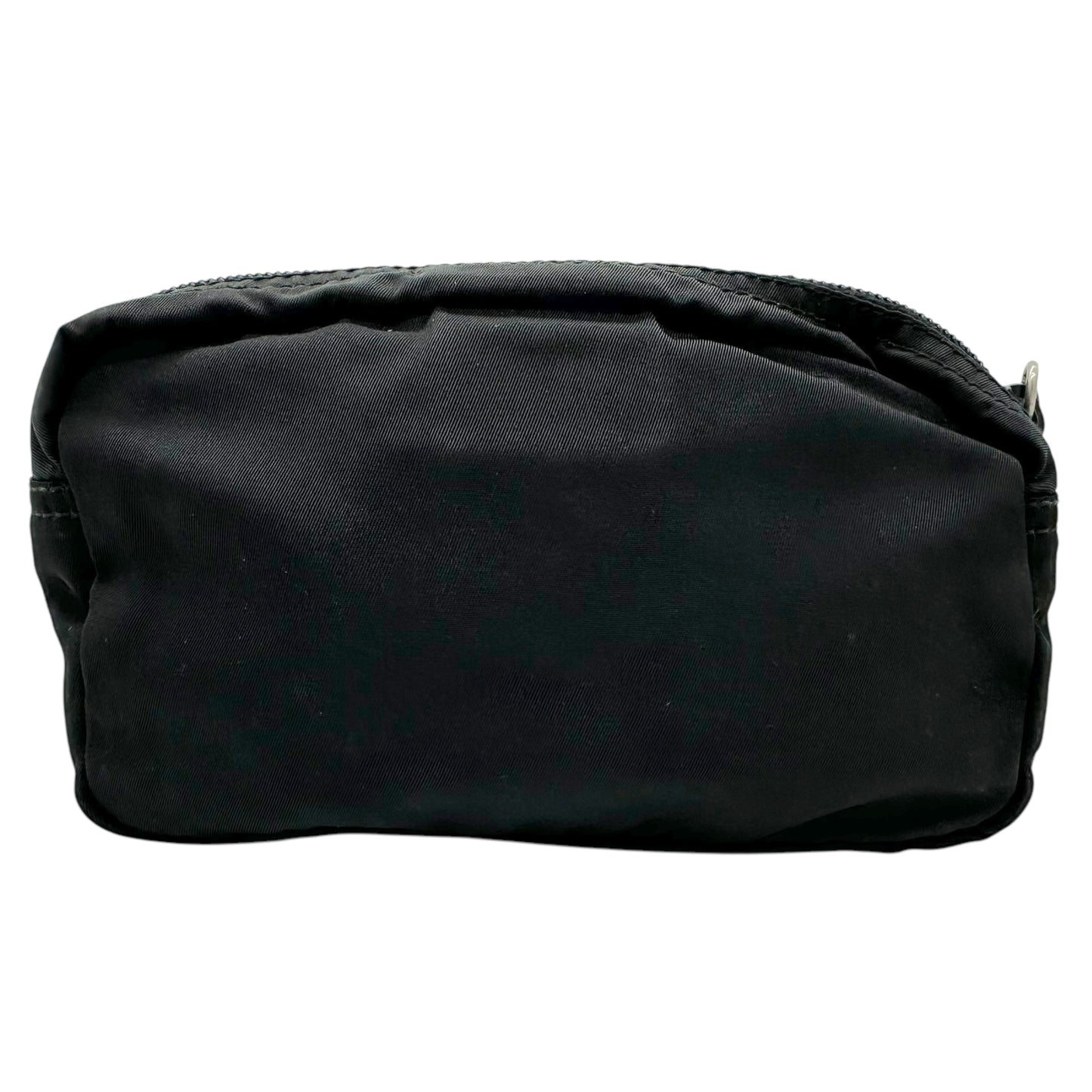 Prada Small Black Nylon Cosmetic Bag