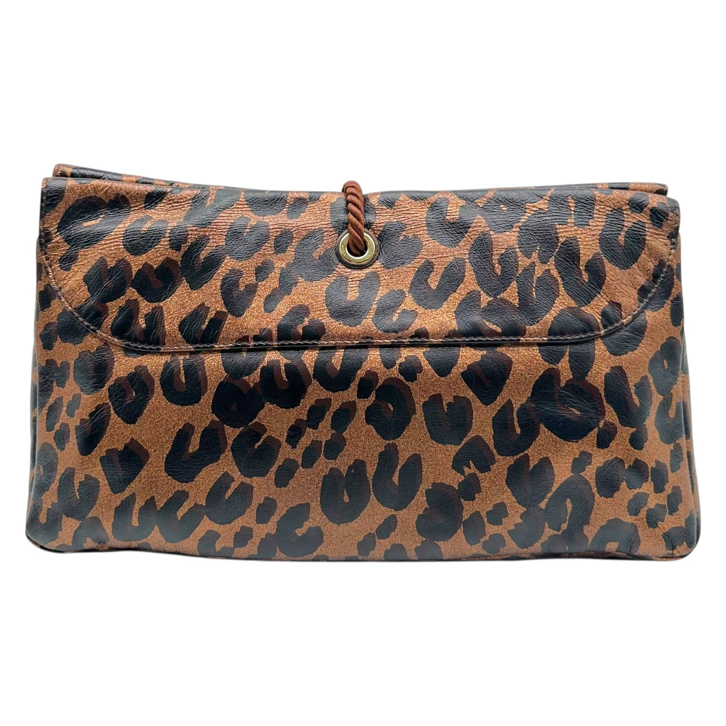 Louis Vuitton S/S 2009 Leopard Print Leather African Queen Clutch Bag