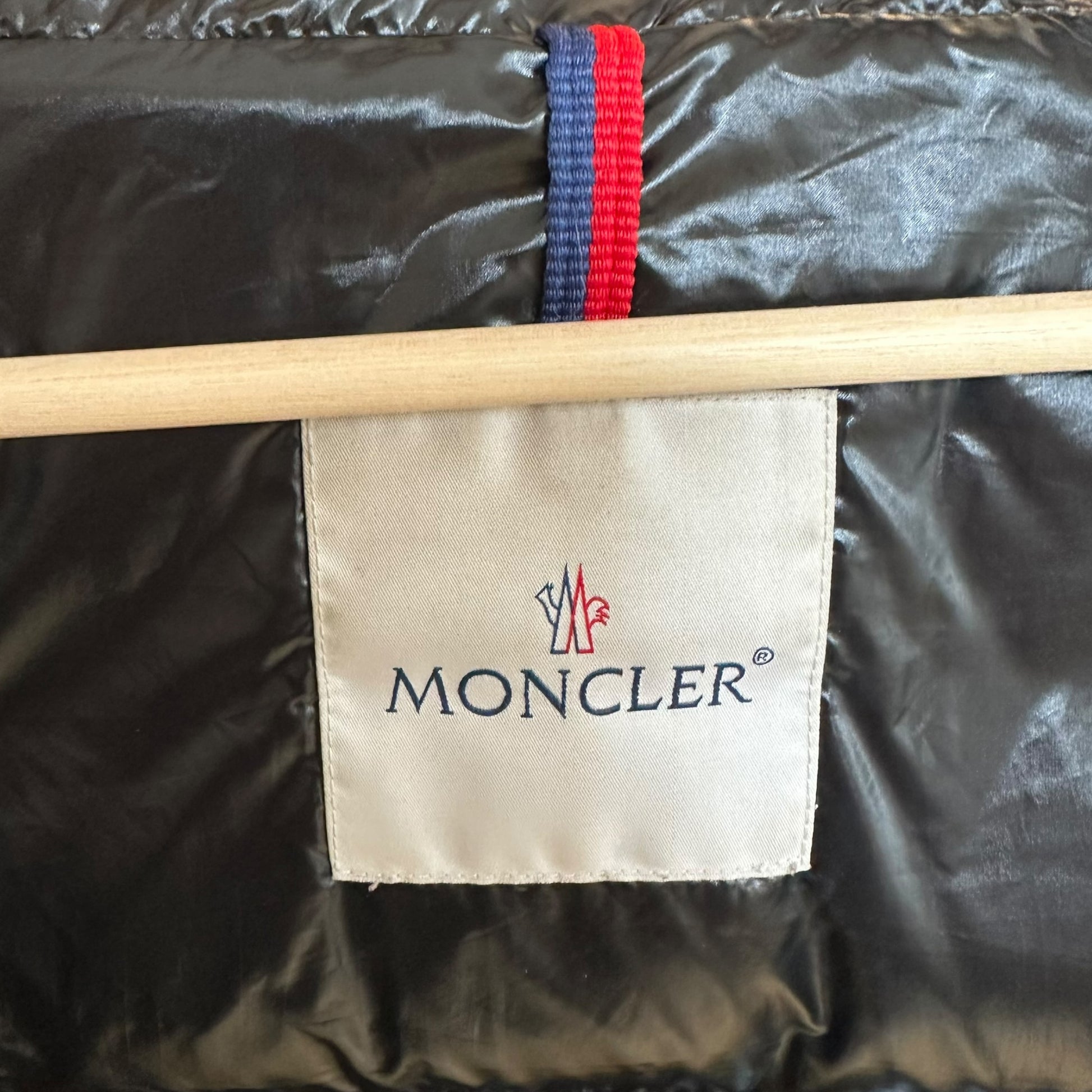 Moncler Black Down-Fill Puffer Coat