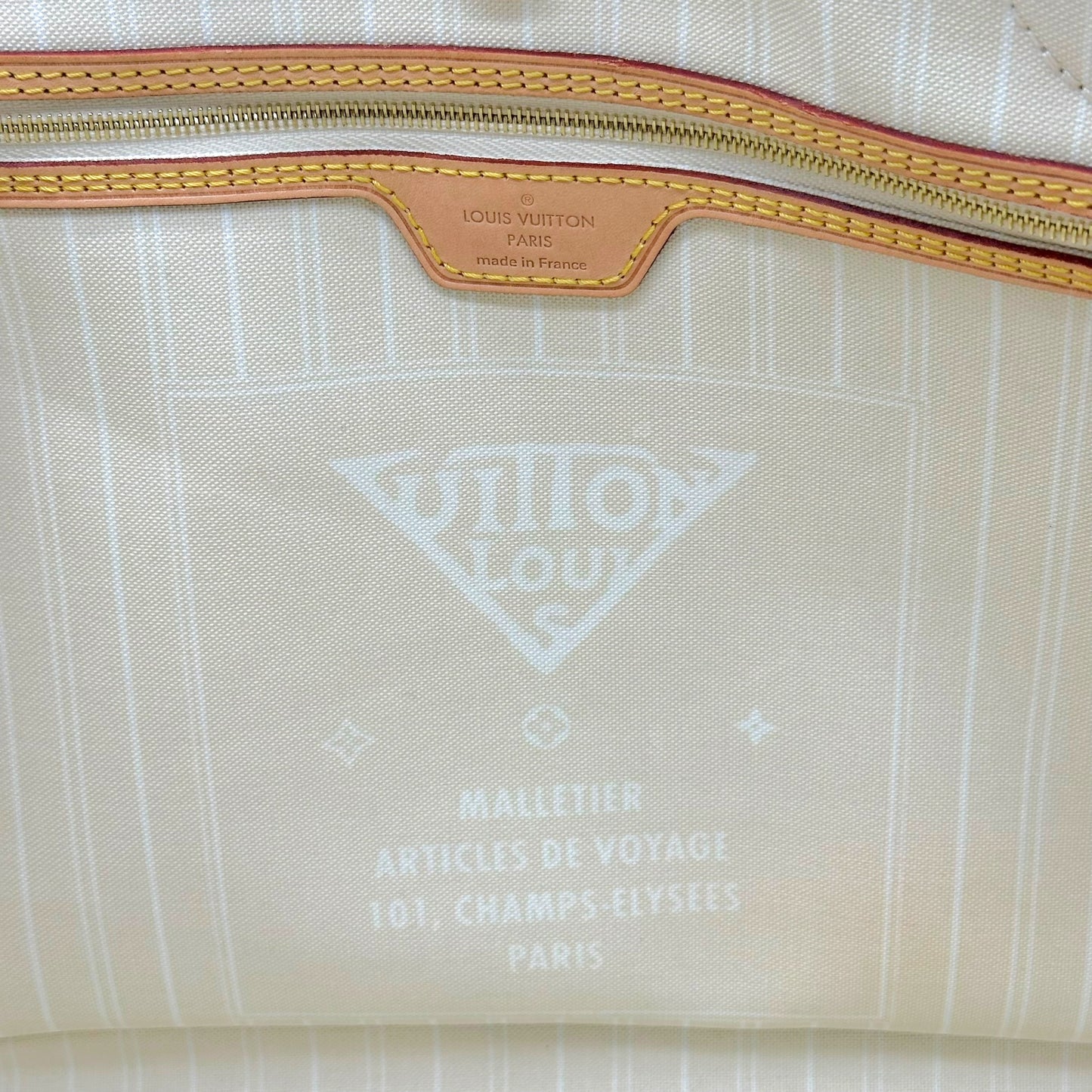 Louis Vuitton Blue Giant Monogram Ombre By the Pool Neverfull MM Tote