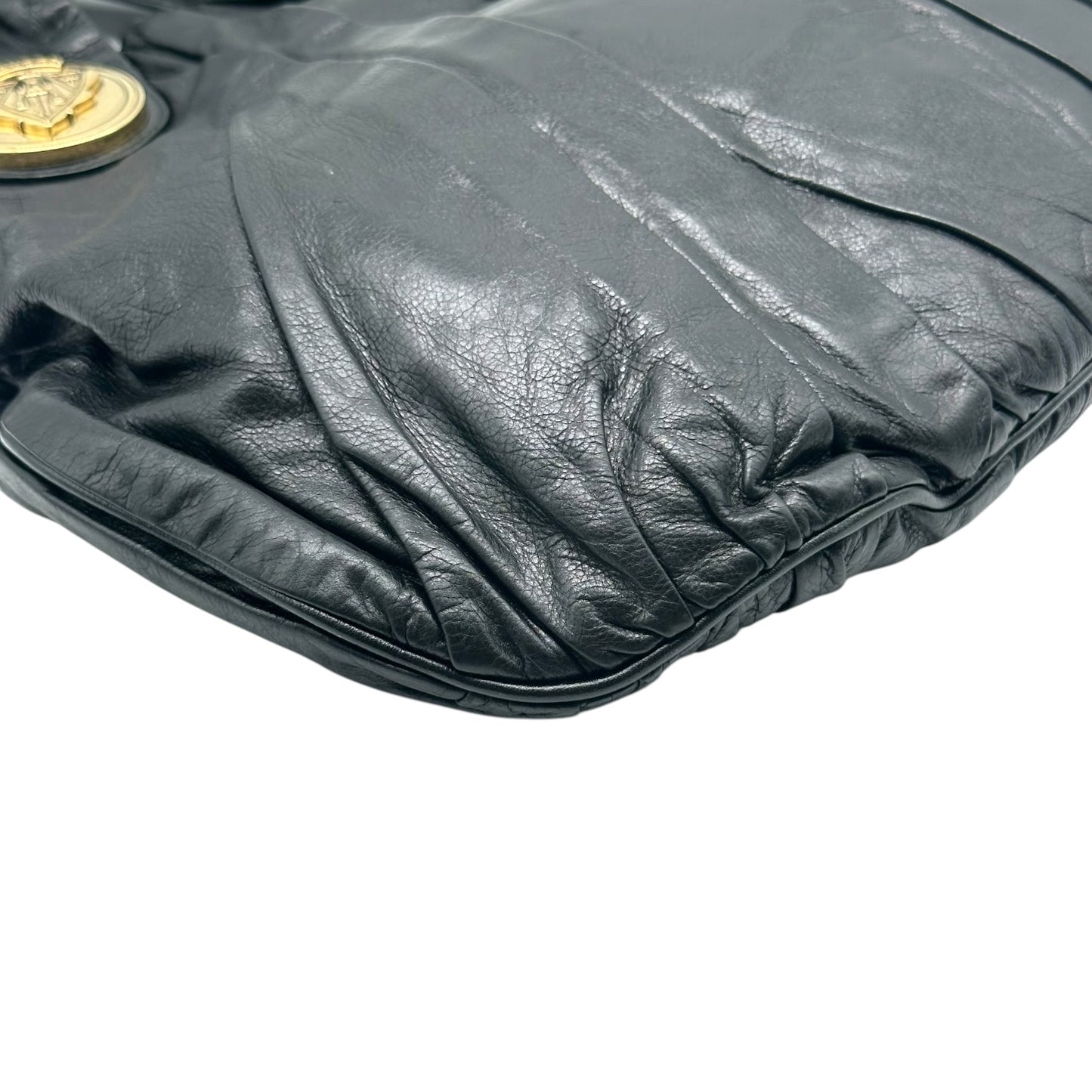 Gucci Black Leather Small Hysteria 2-Way Bag