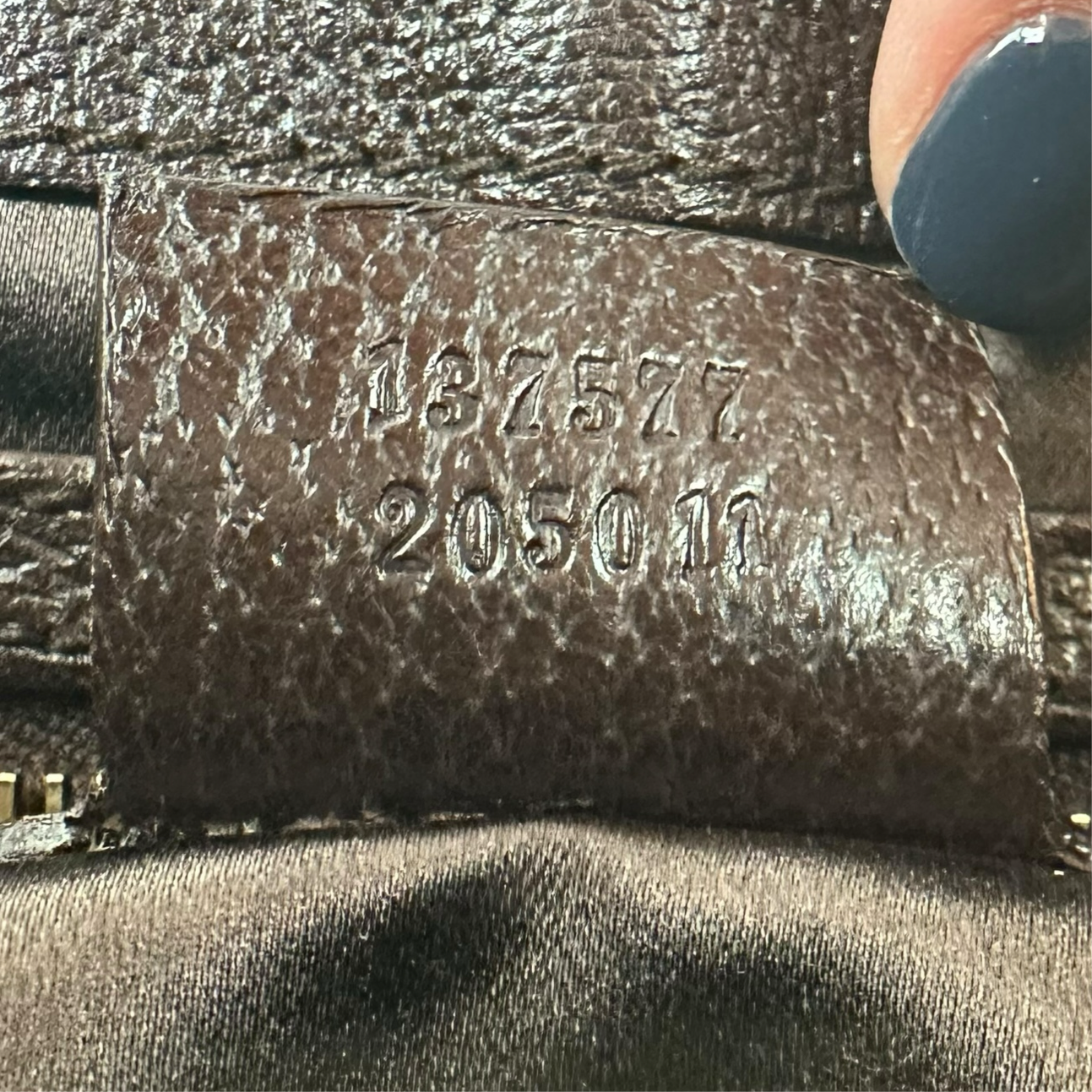 Gucci Brown Fur & Bamboo Crescent Shoulder Bag - Outfit Repeater