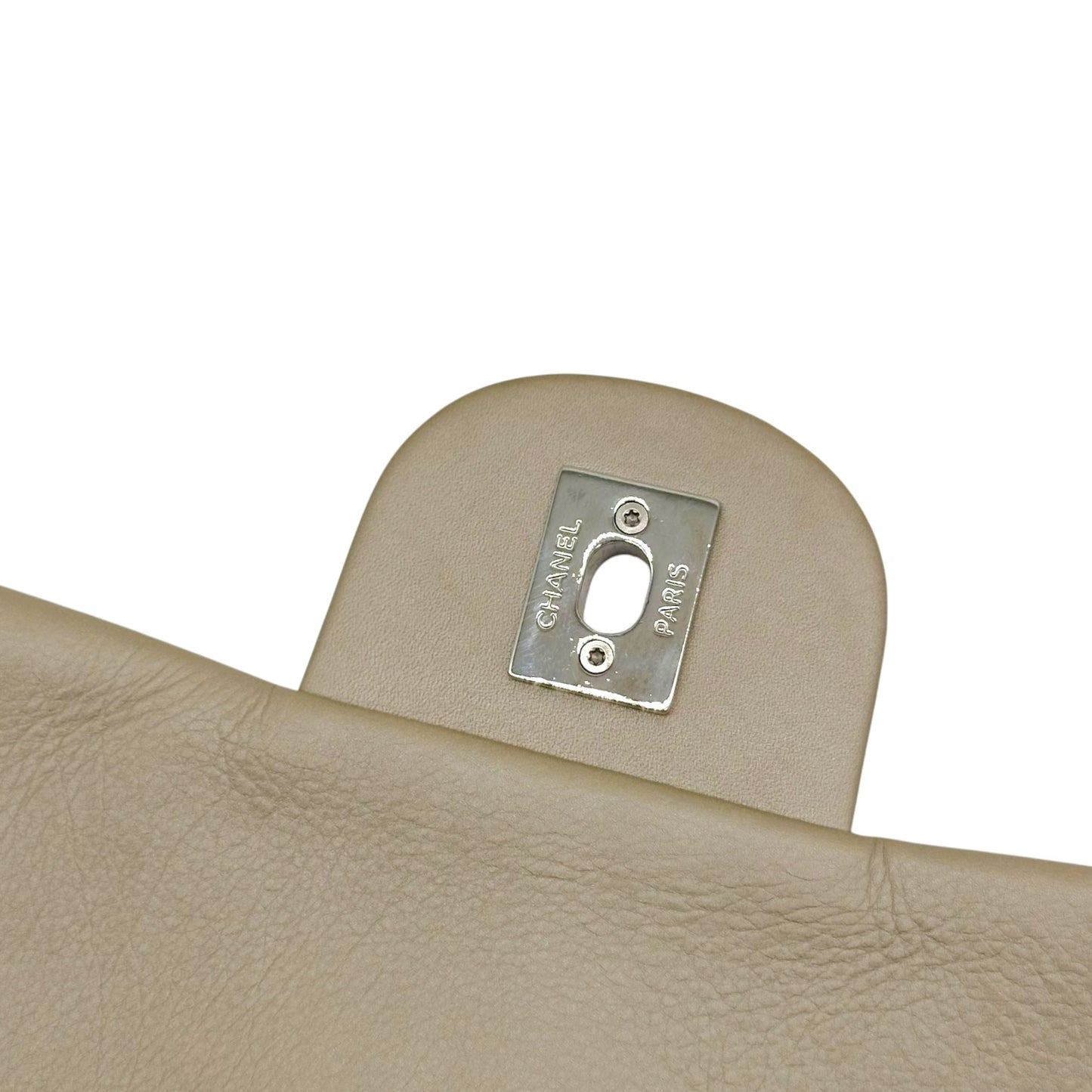 Chanel Gold & Silver Matelasse East-West Flap Bag 2011